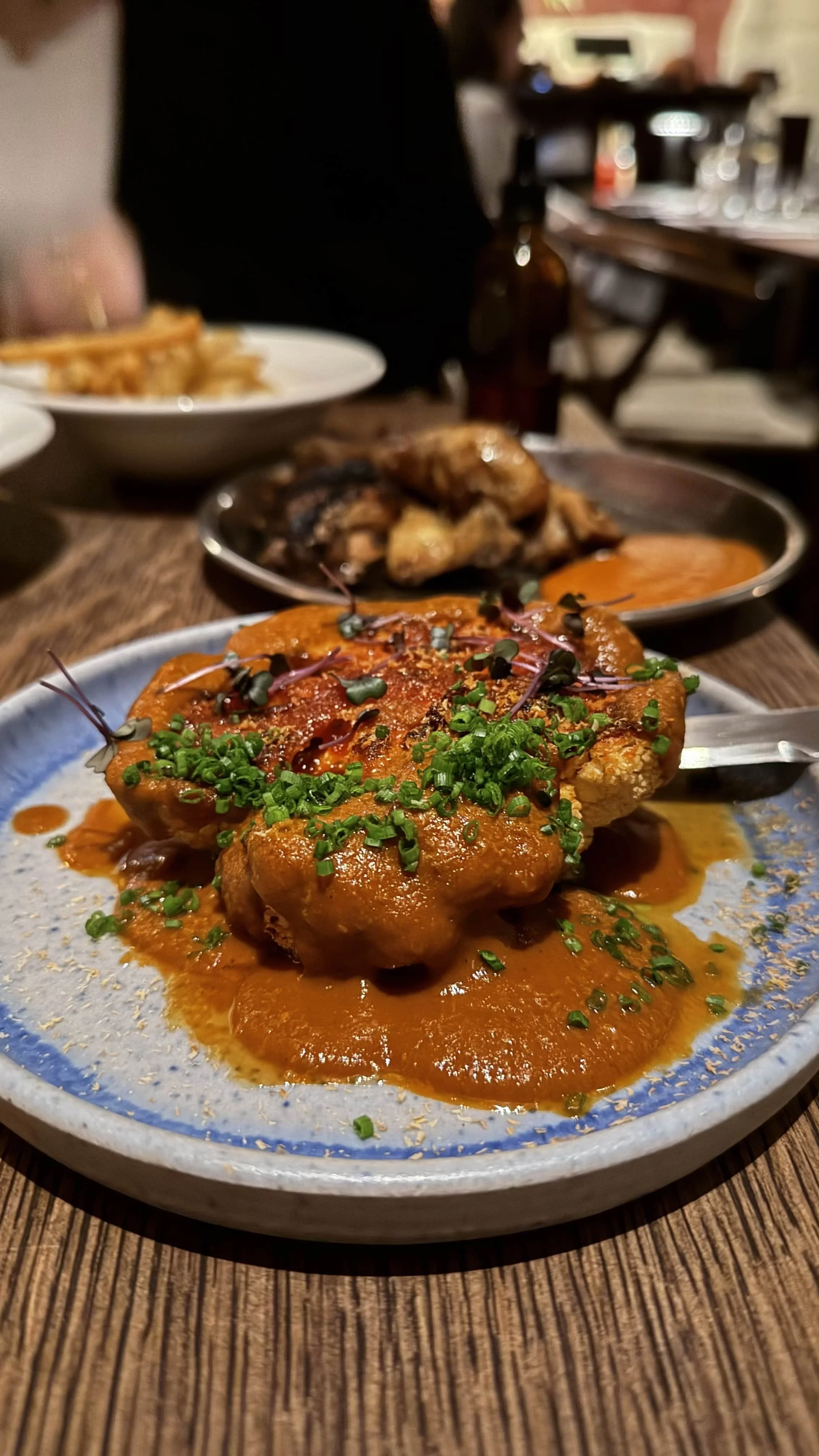 Couve-flor com molho francesinha, blomkålen som stjal showet!