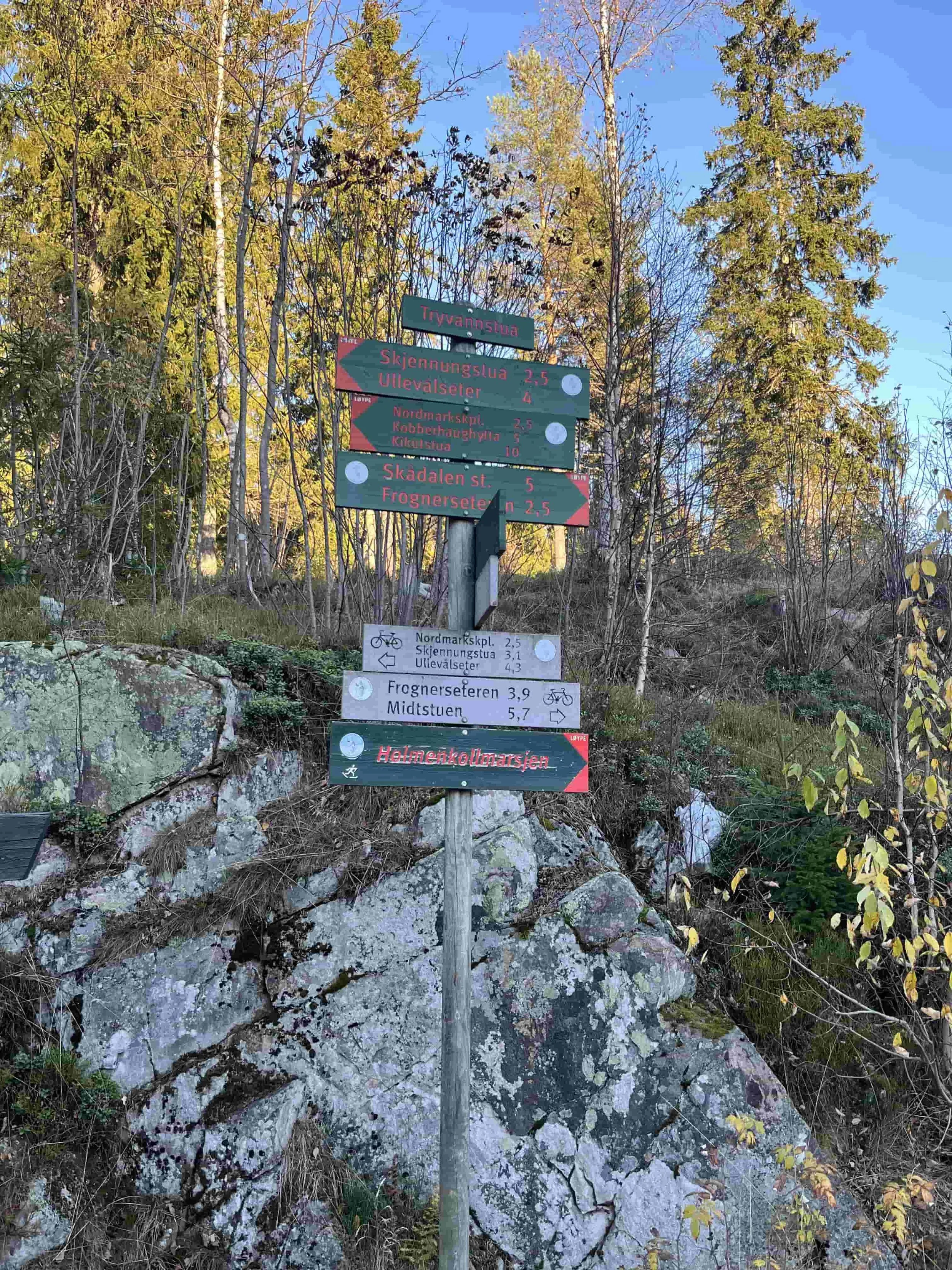 Stiene var godt merket til Kobberhaughytta.