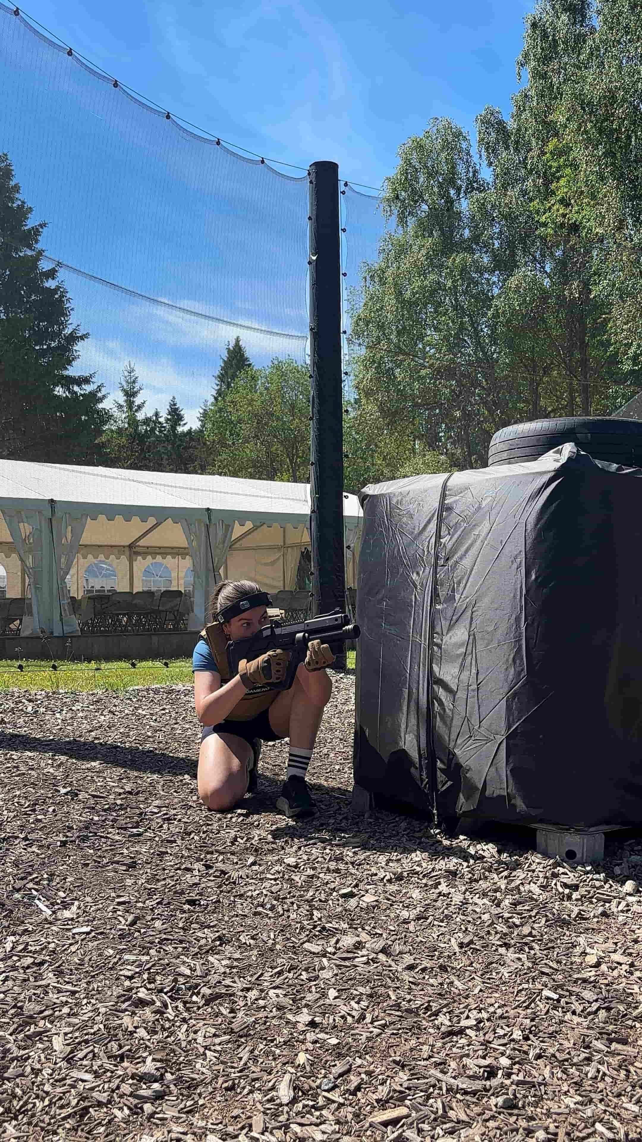 Highjump: Utendørs lasertag med fart, spenning og lagspill