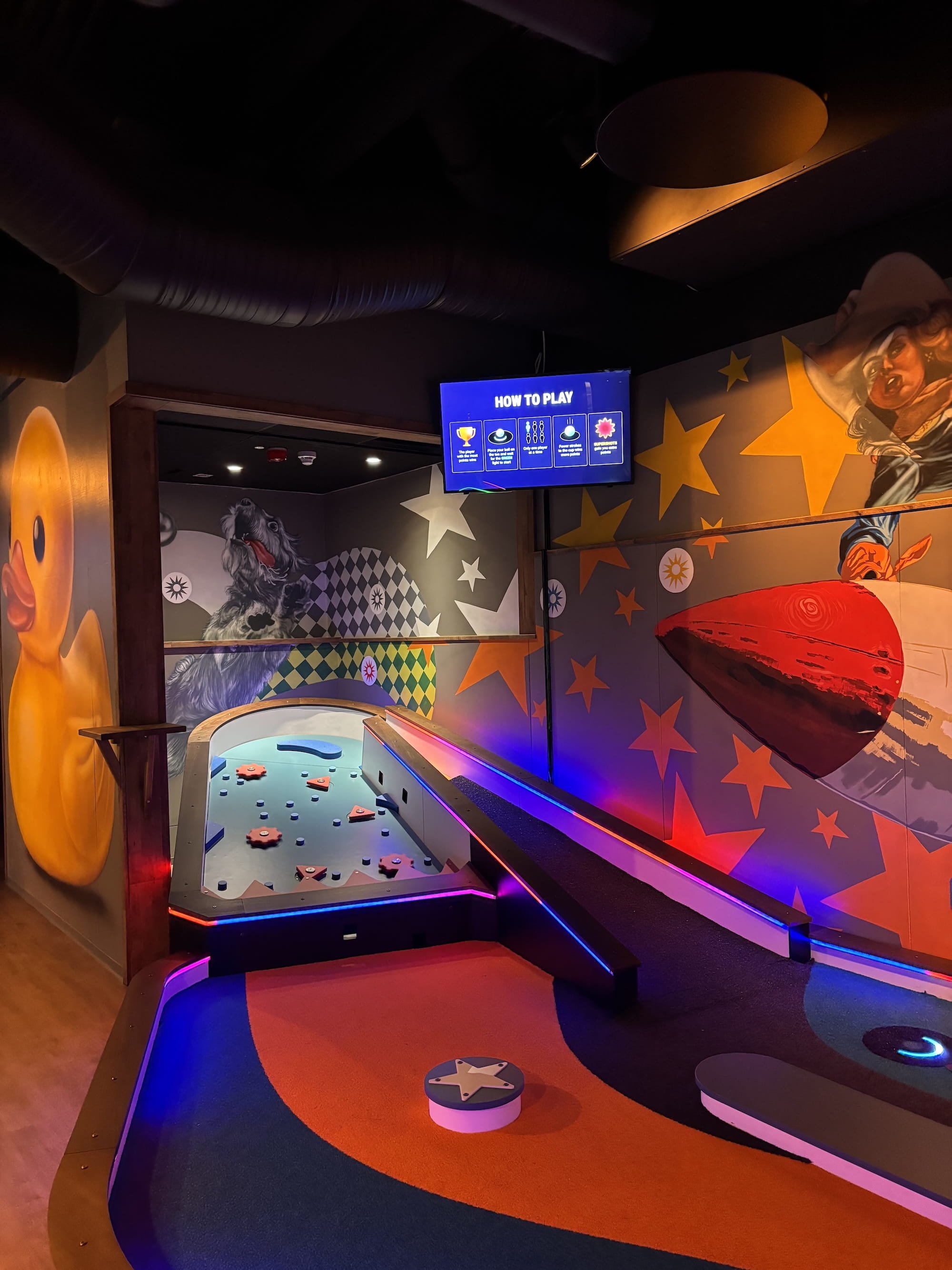 Lucky Duck: Heldigitalisert minigolf midt i Oslo
