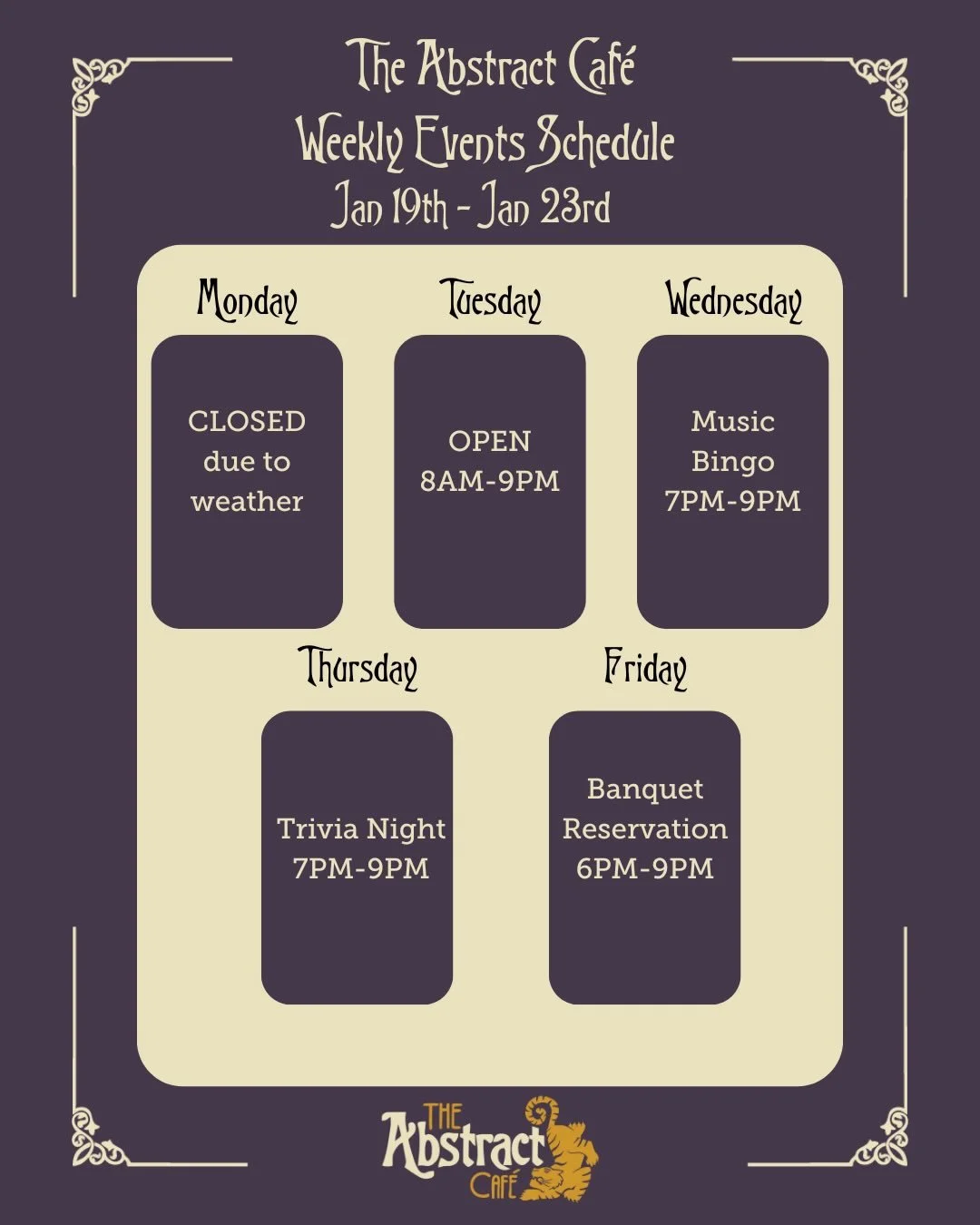 This week at The Abstract!