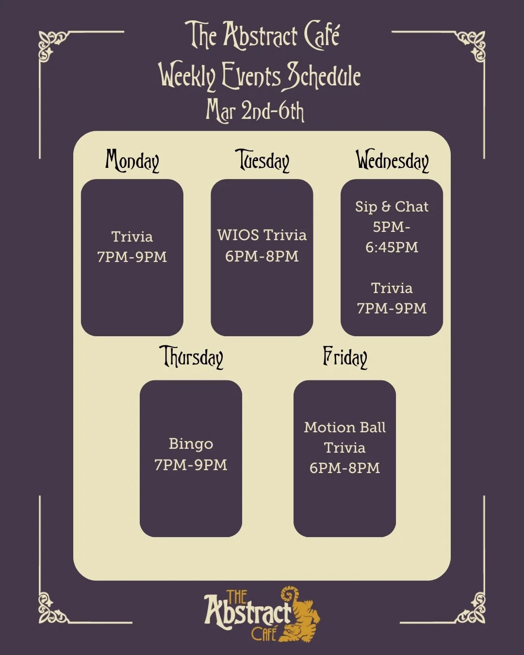 This week at The Abstract! Check them out!