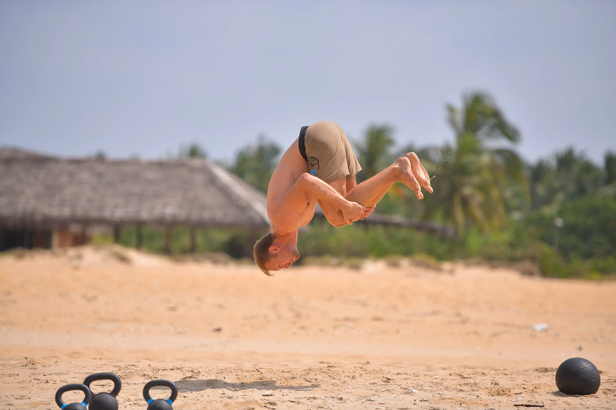Technical Skills Training on the beach