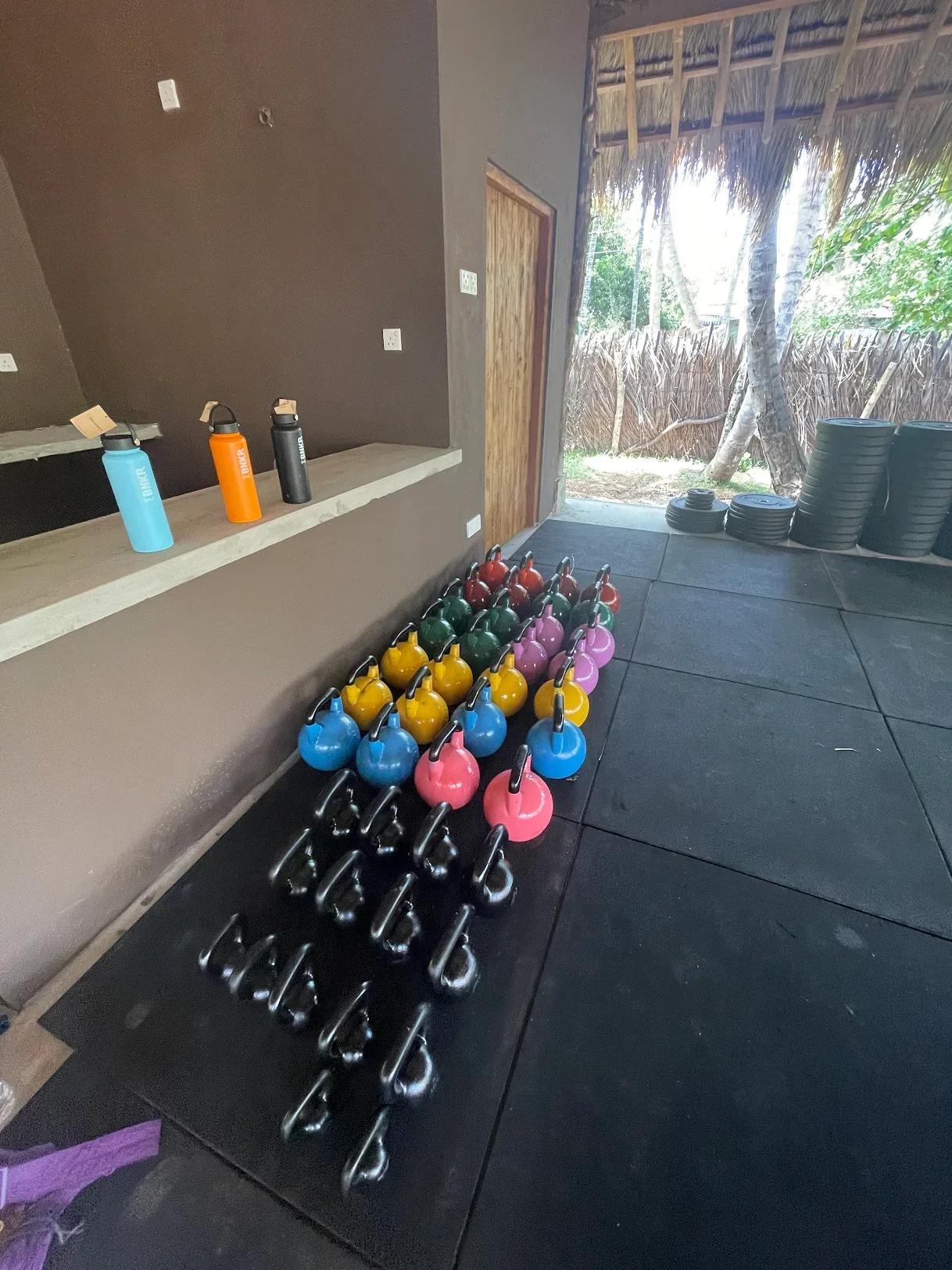 BNKR Camp gym equipment