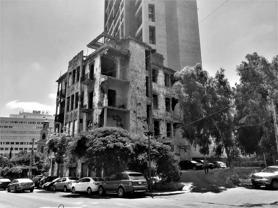  Im Zentrum von Beirut. 