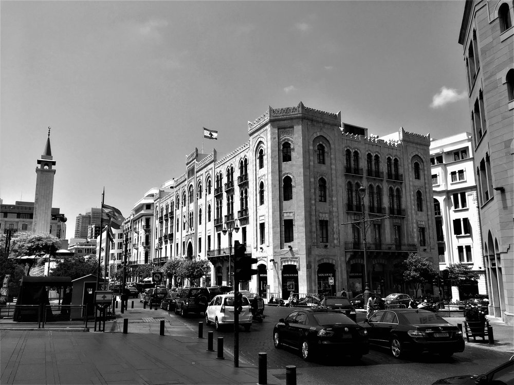  Die sehr hübsch renovierte Altstadt von Beirut. 