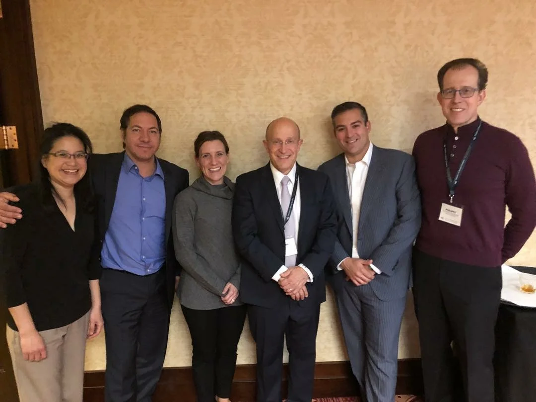 Dr. Hammond with several attendees