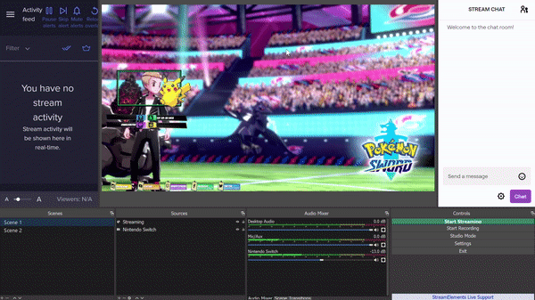 How To Do A Pokemon Sword And Shield Livestream Obs Live Open Broadcaster Software Streaming Knowledge Base