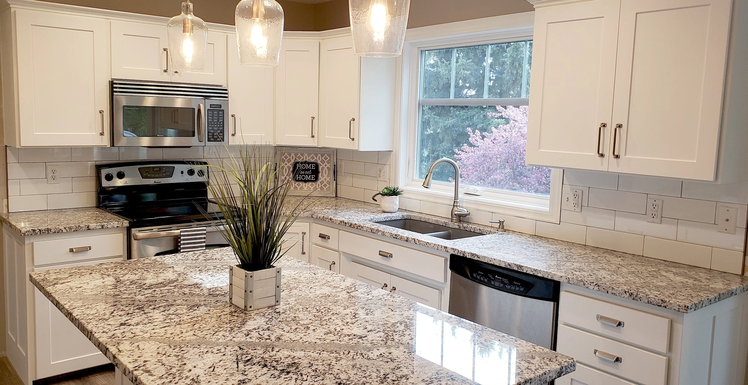 … into this! And do it in just 1-5 days using our Kitchen Refresh makeover system.
