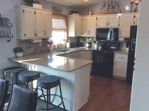Why I Chose To Reface My Kitchen Cabinets Rather Than Paint Or Replace Refresh Living