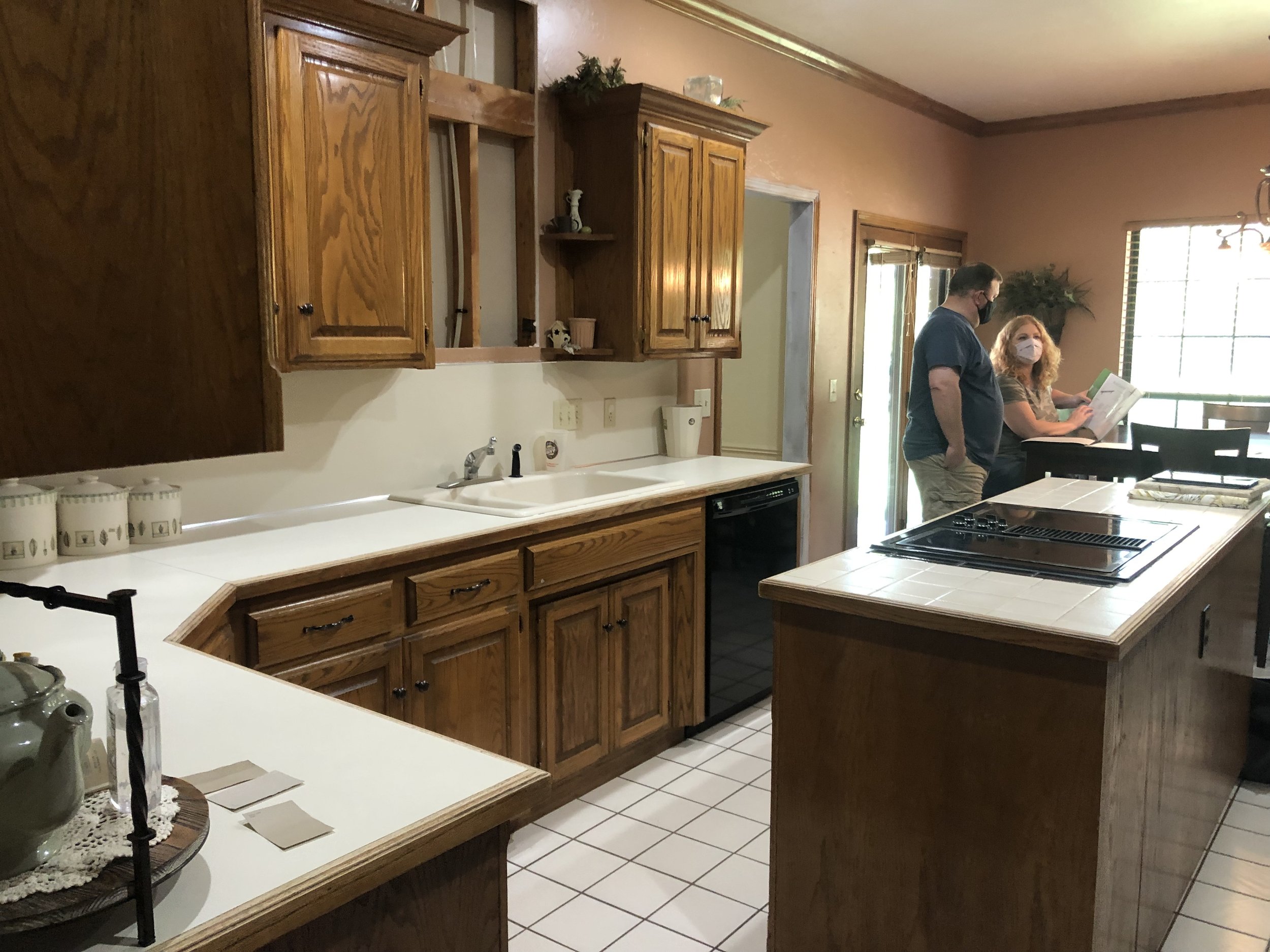 Before kitchen remodel