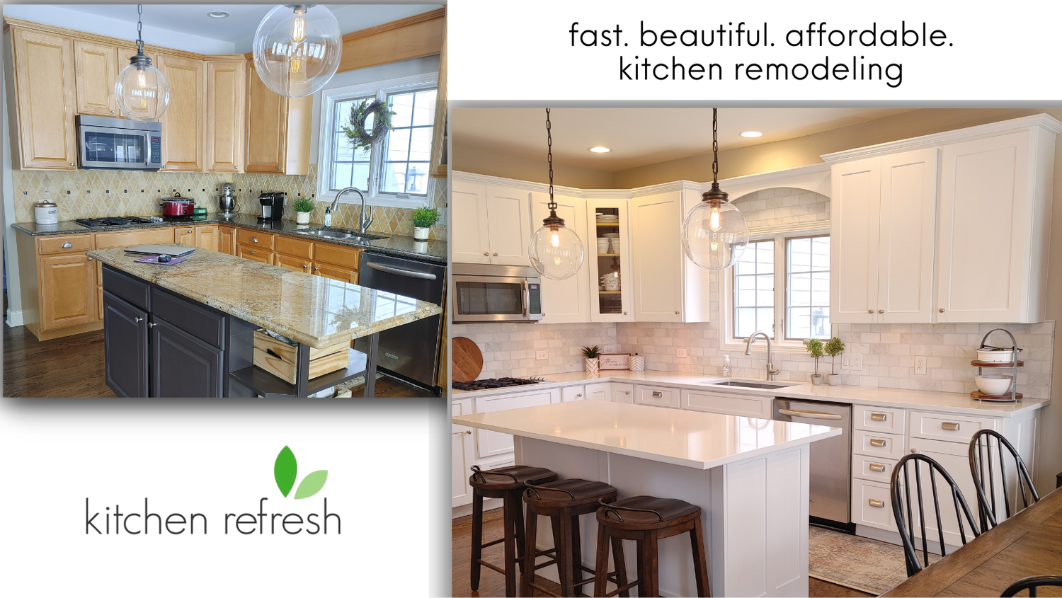 Cabinet Refacing & Kitchen Remodeling, Reinvented! Your Fast, Beautiful ...