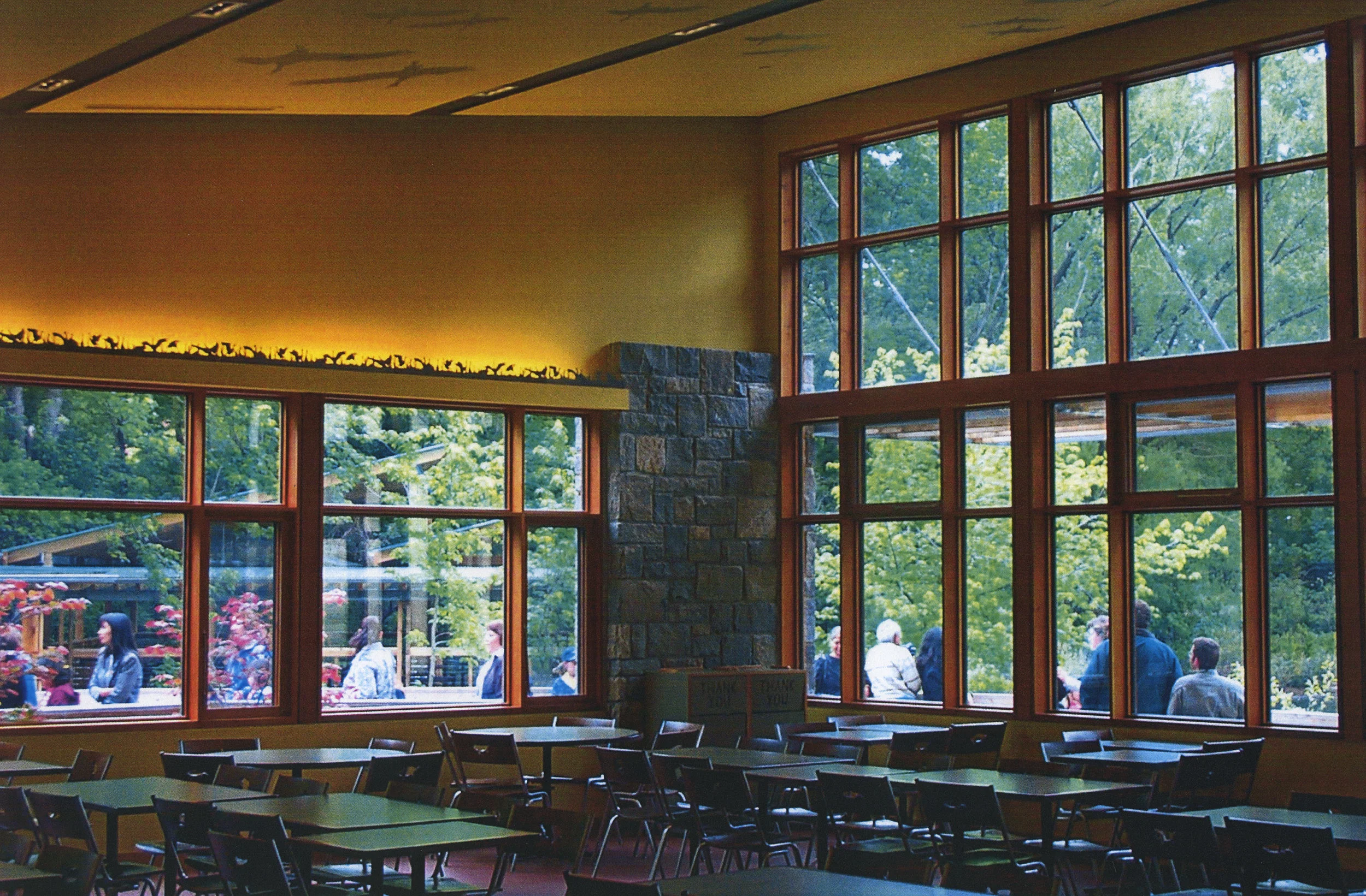 Bronx Zoo Dancing Crane Café with Rockwell Group
