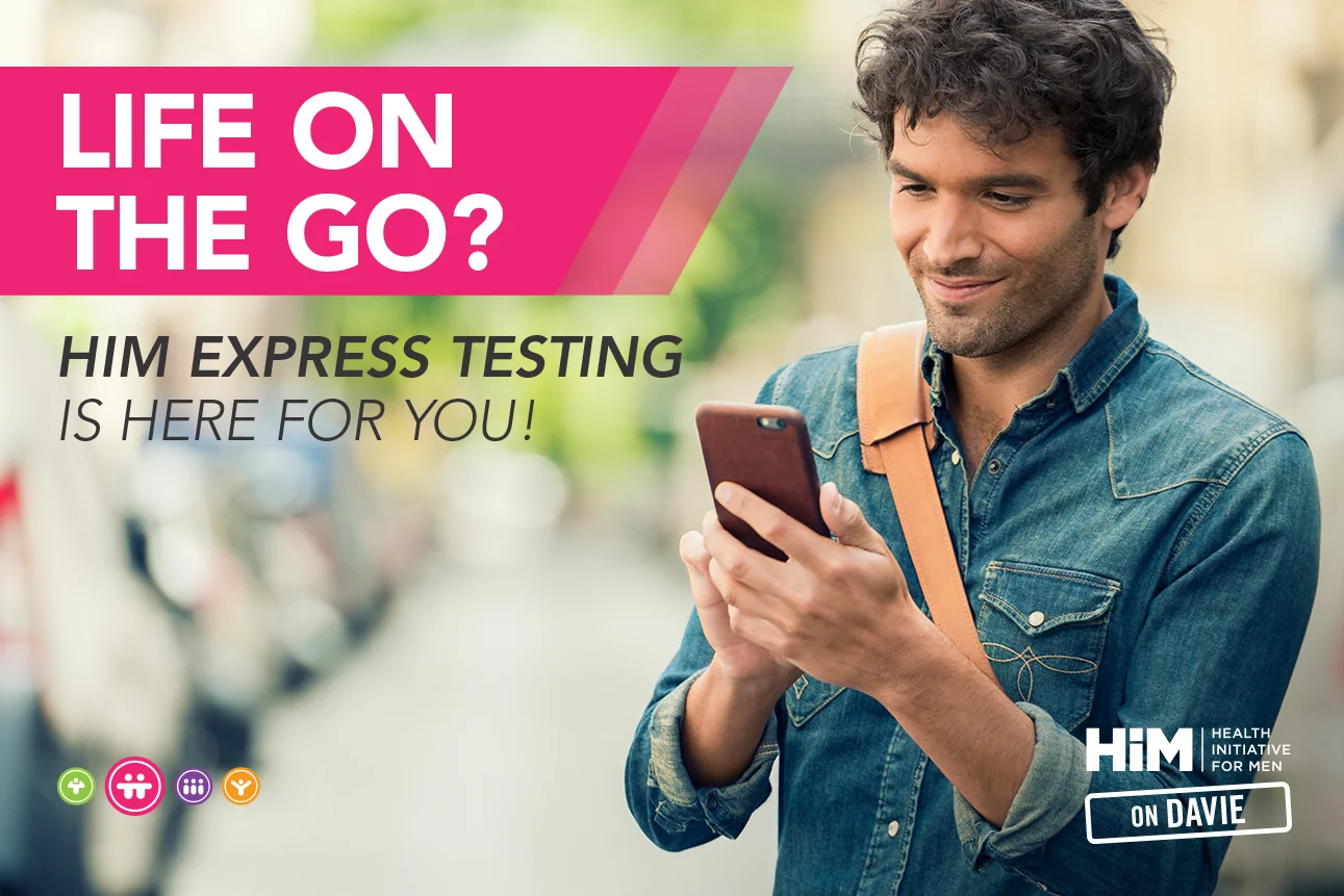Dépistage express chez HIM sur Davie !