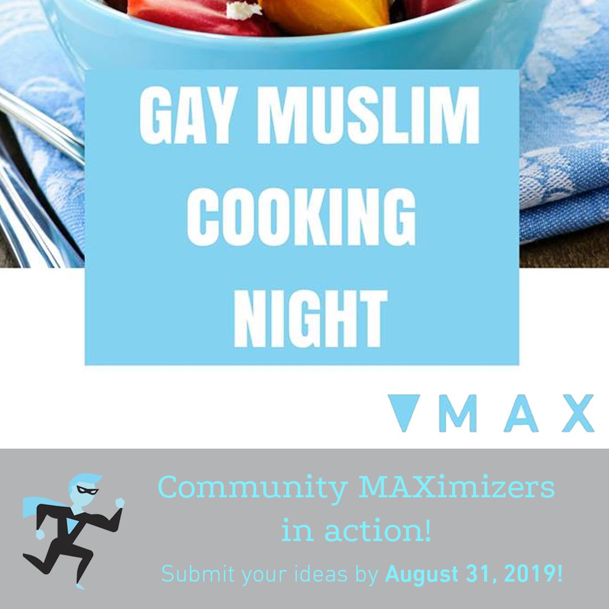 Soirée de cuisine des musulmans gais