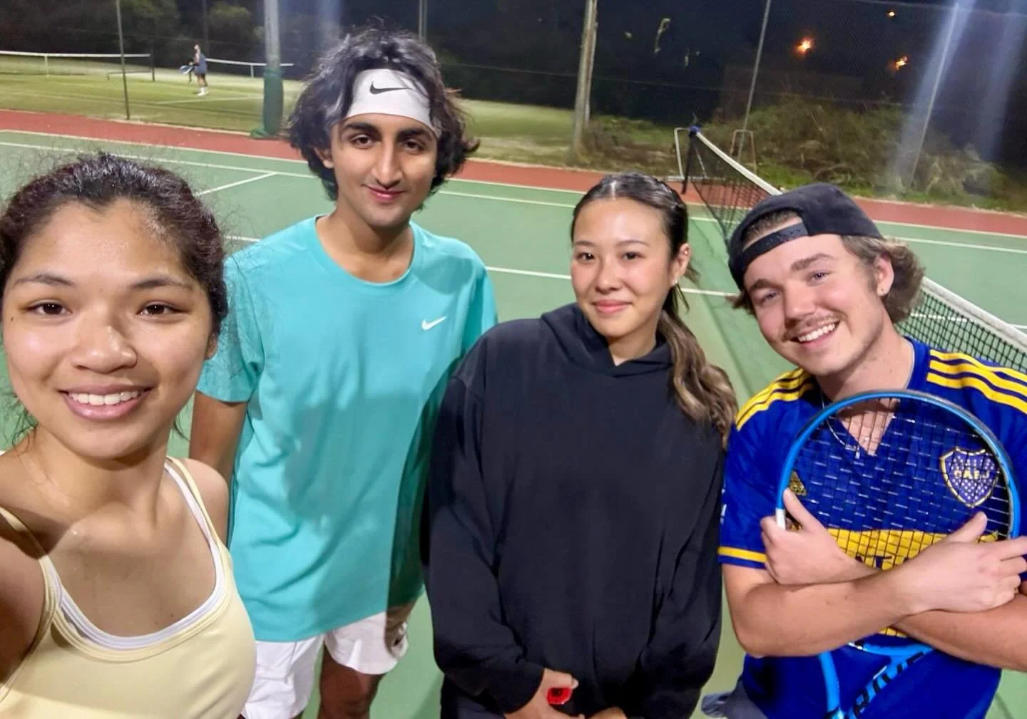First night for our new mixed team!  Close match!  #uwasport #uwastudents #uwastudent #tennis