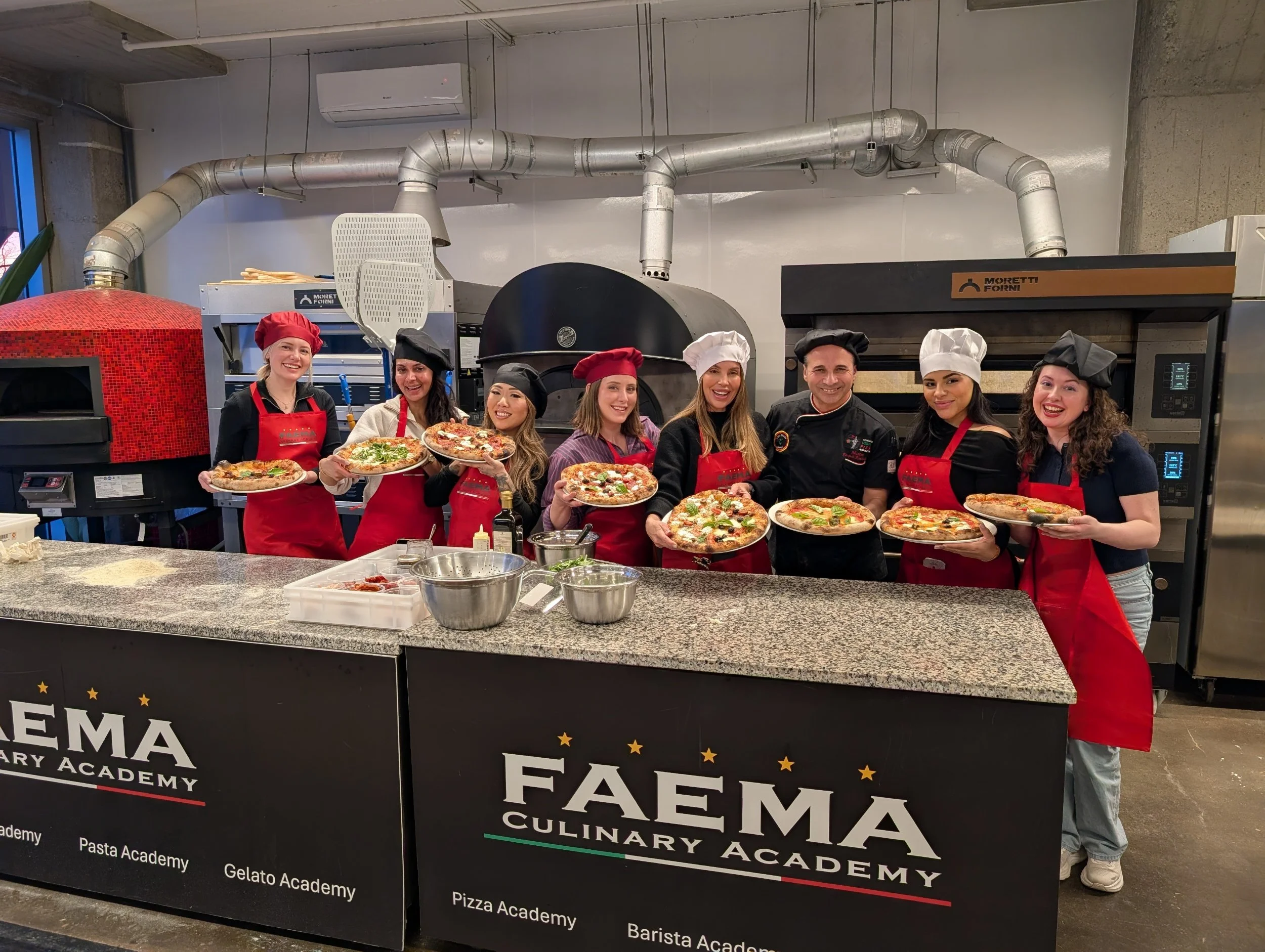 Pizza Class For Living Beauty Staff On Their 1st Year Anniversary