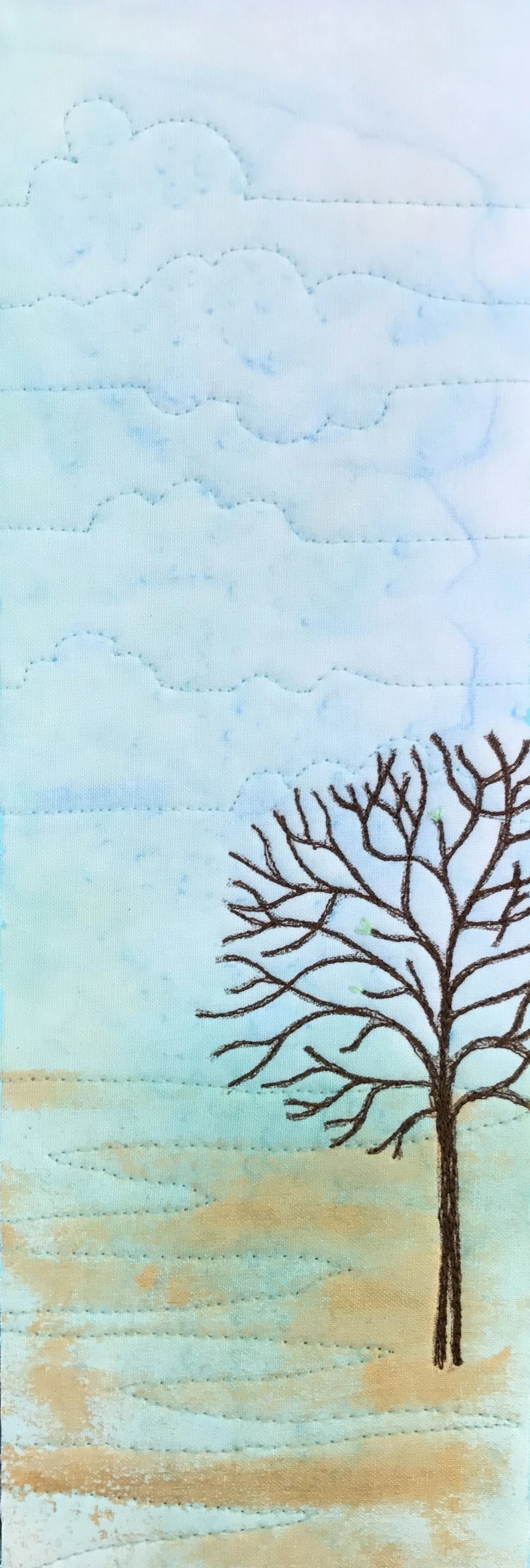 Waiting for Spring  4"x12"