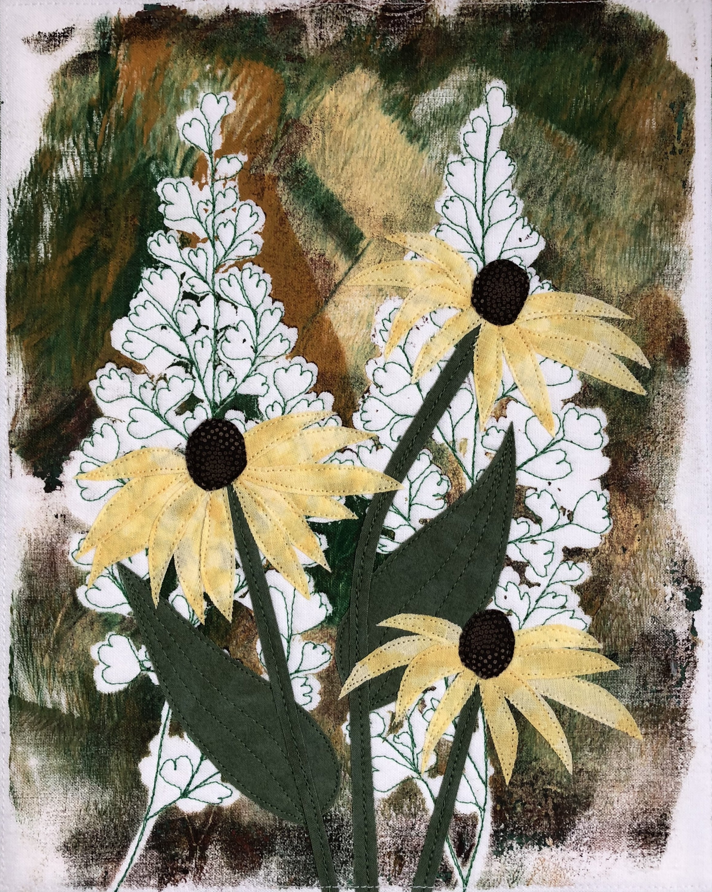 Black-eyed Susans II  8"x10"