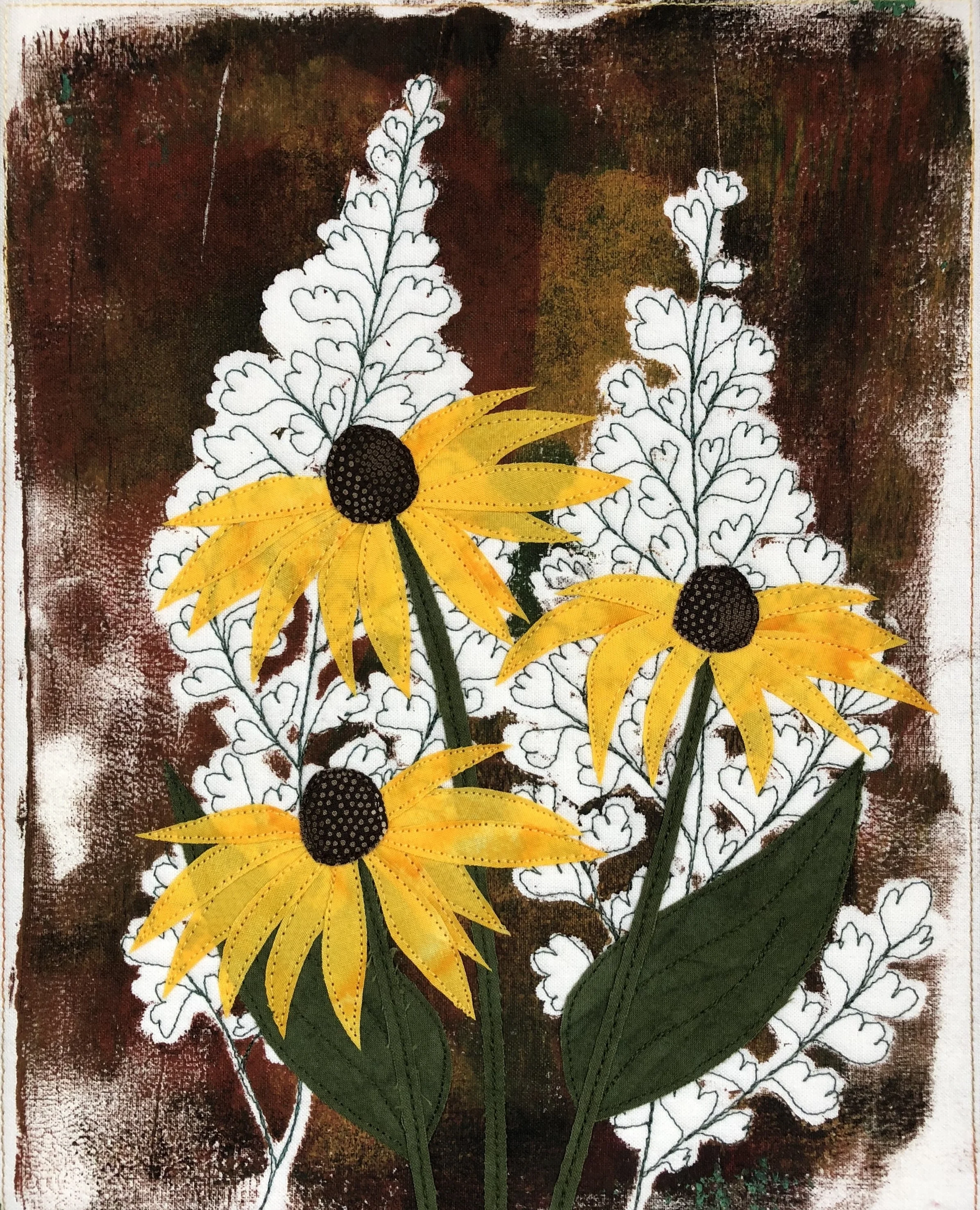 Black-eyed Susans I  8"x10"