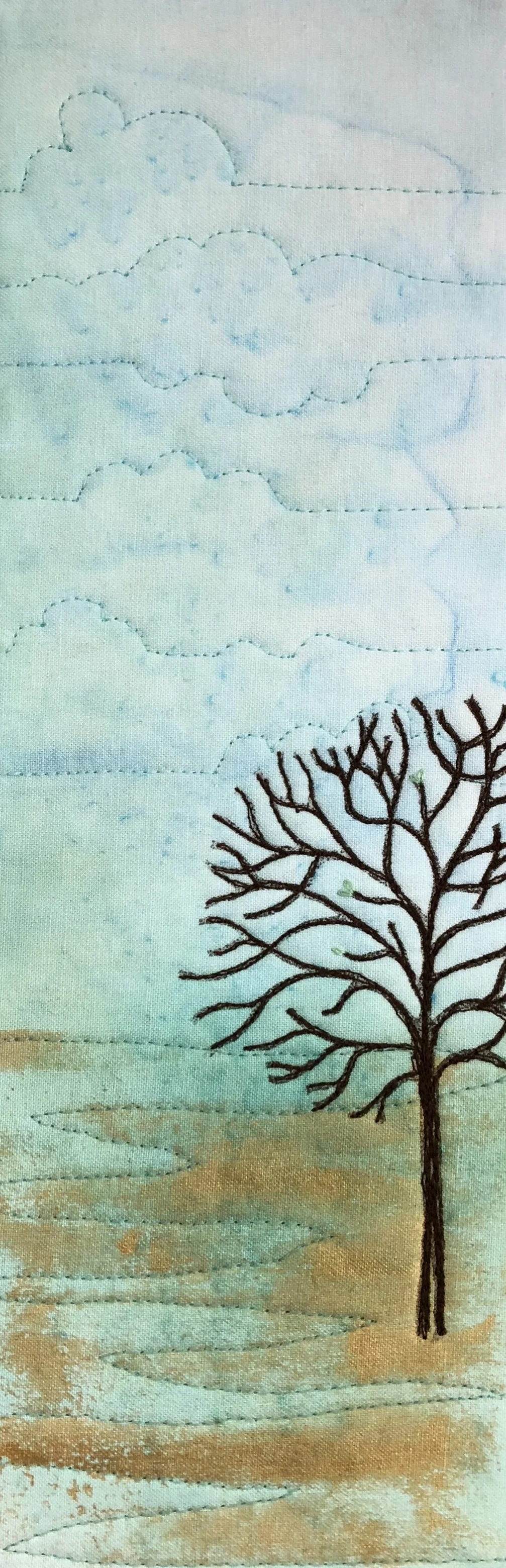 Waiting for Spring  4"x12"