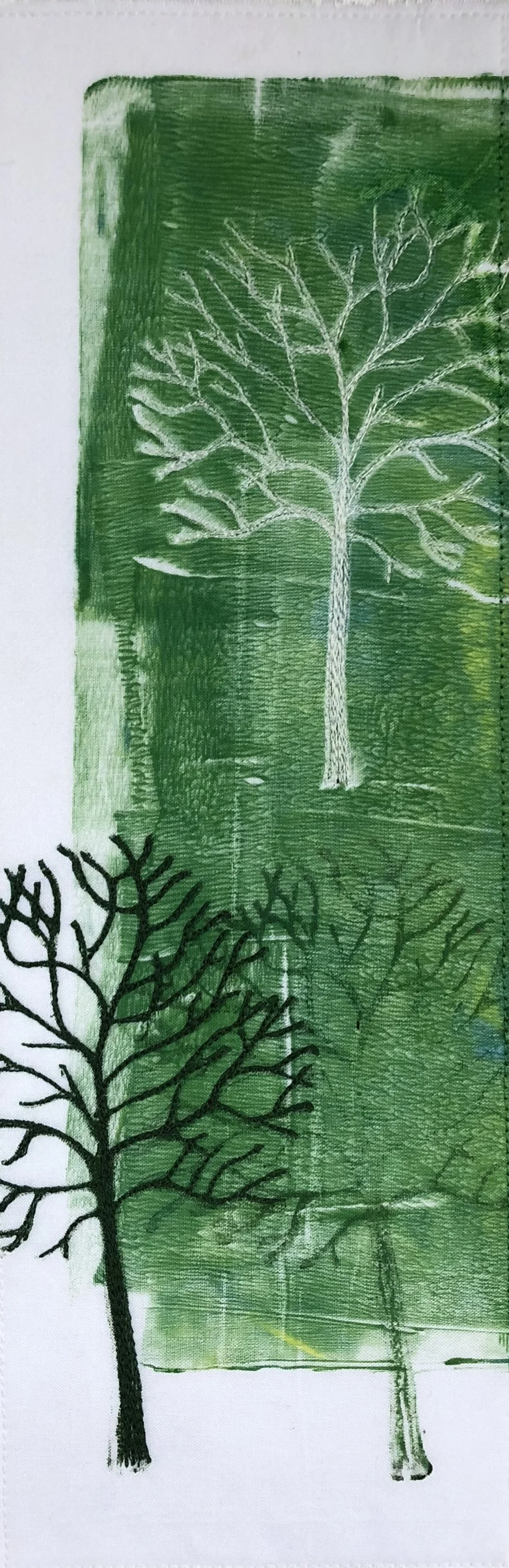 Winter Trees  4"x12"