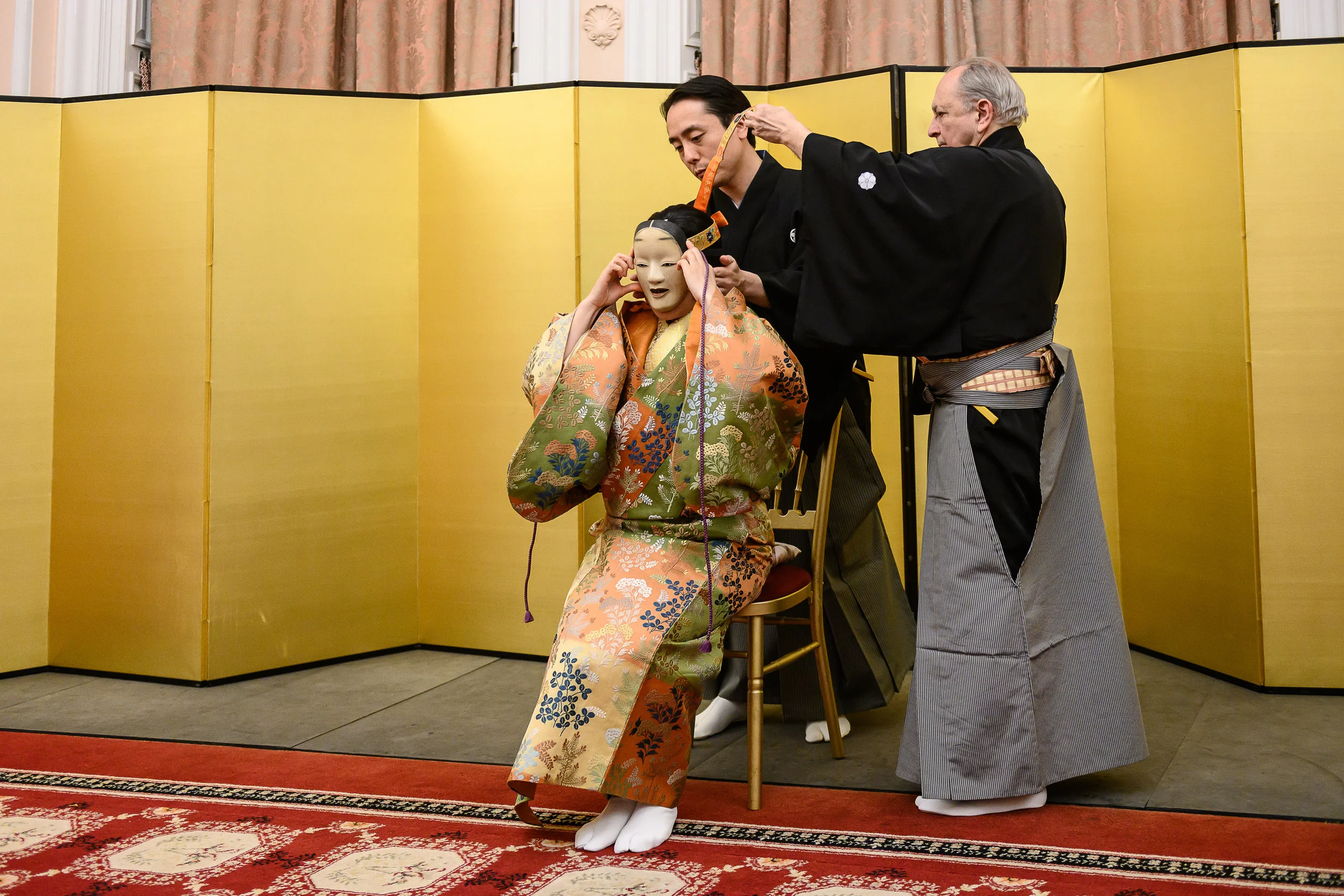 Kinue and Teruhisa Oshima, and Richard Emmert