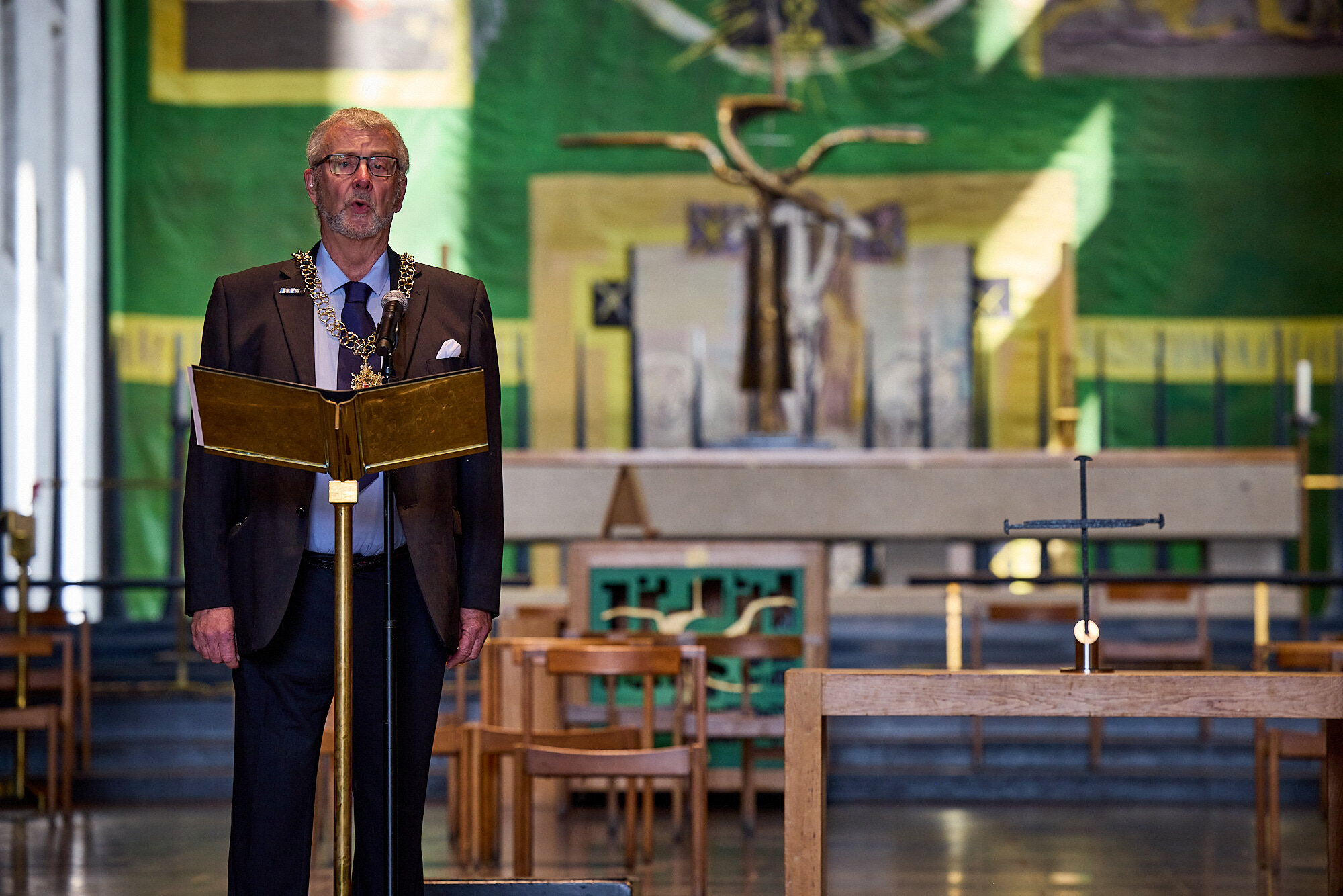 Lord Mayor of Coventry, Cllr John McNicholas