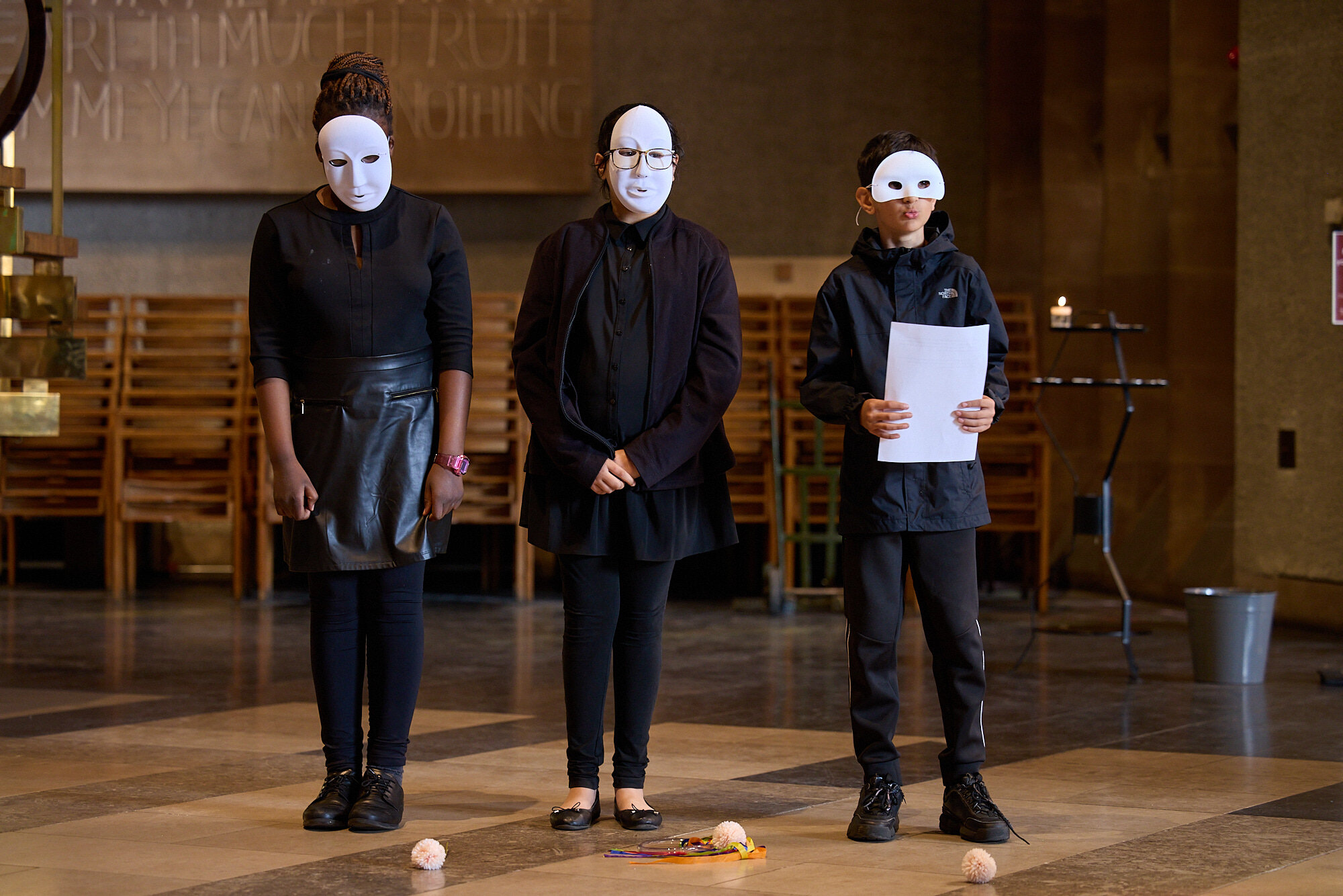 Cities of Peace Schools Project 2: Noh Theatre-inspired poetic texts performed for the Festival by Broad Heath School Pupils