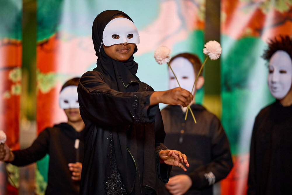 Cities of Peace Schools Project 2: Noh Theatre-inspired poetic texts performed for the Festival by Broad Heath School Pupils