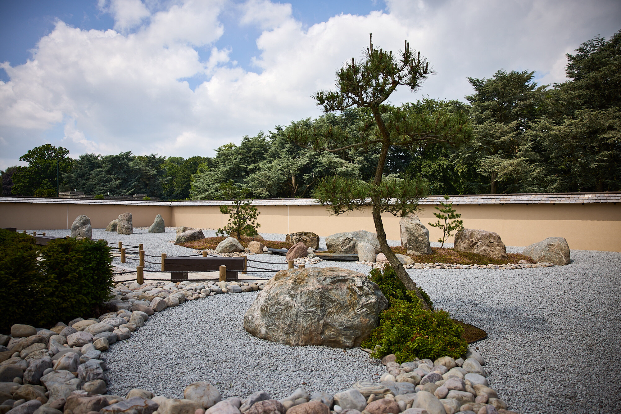 Coventry Young Ambassadors Islands of Peace Japanese Garden, located at the Coventry War Memorial Park