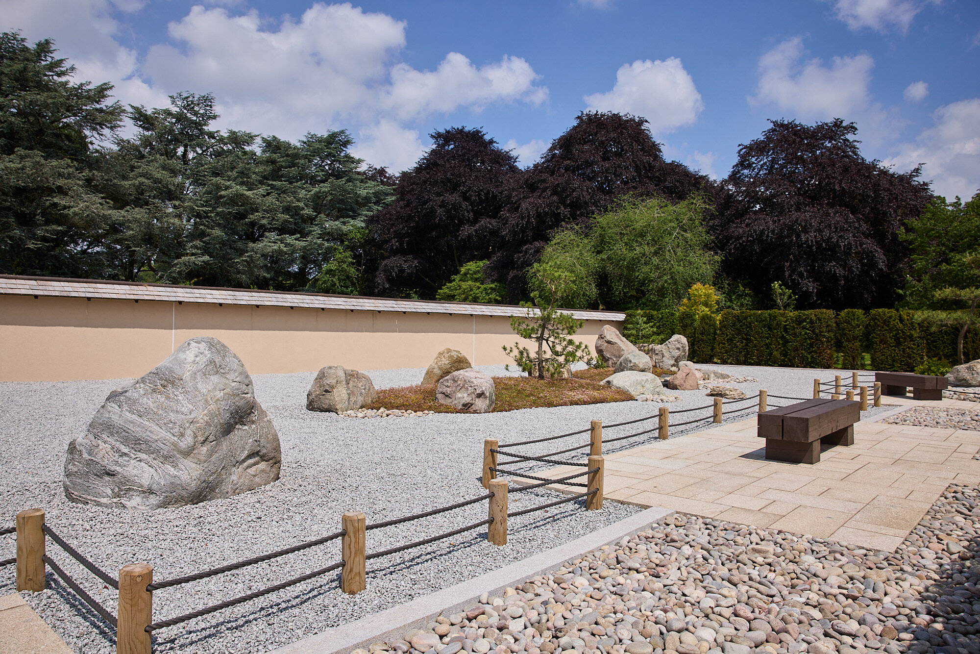Coventry Young Ambassadors Islands of Peace Japanese Garden, located at the Coventry War Memorial Park