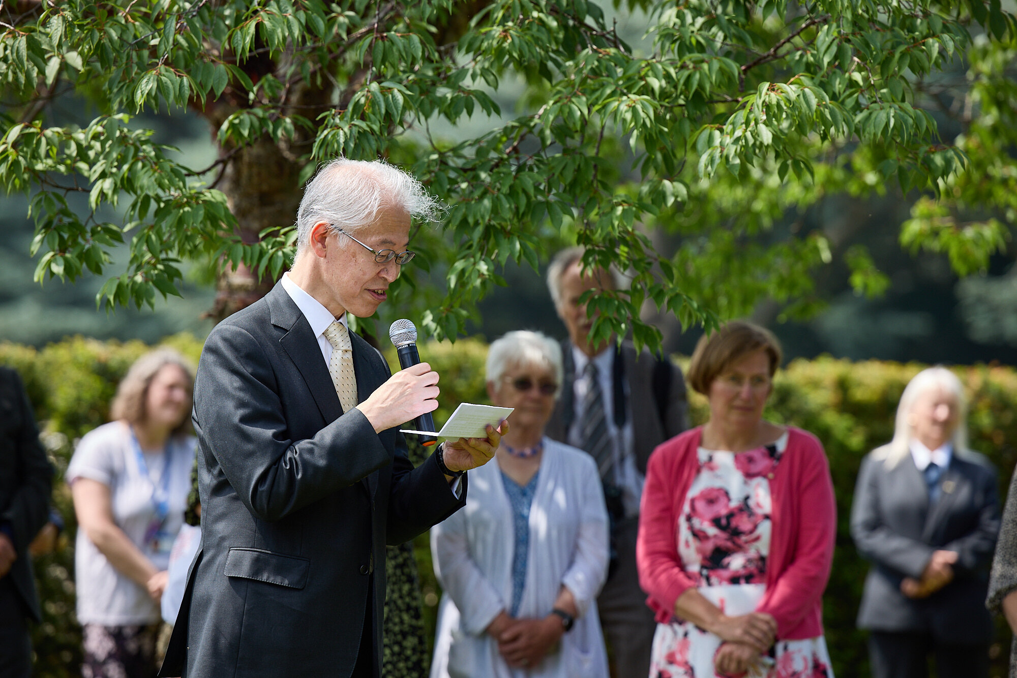 His Excellency Ambassador Hayashi is invited to make a short opening speech