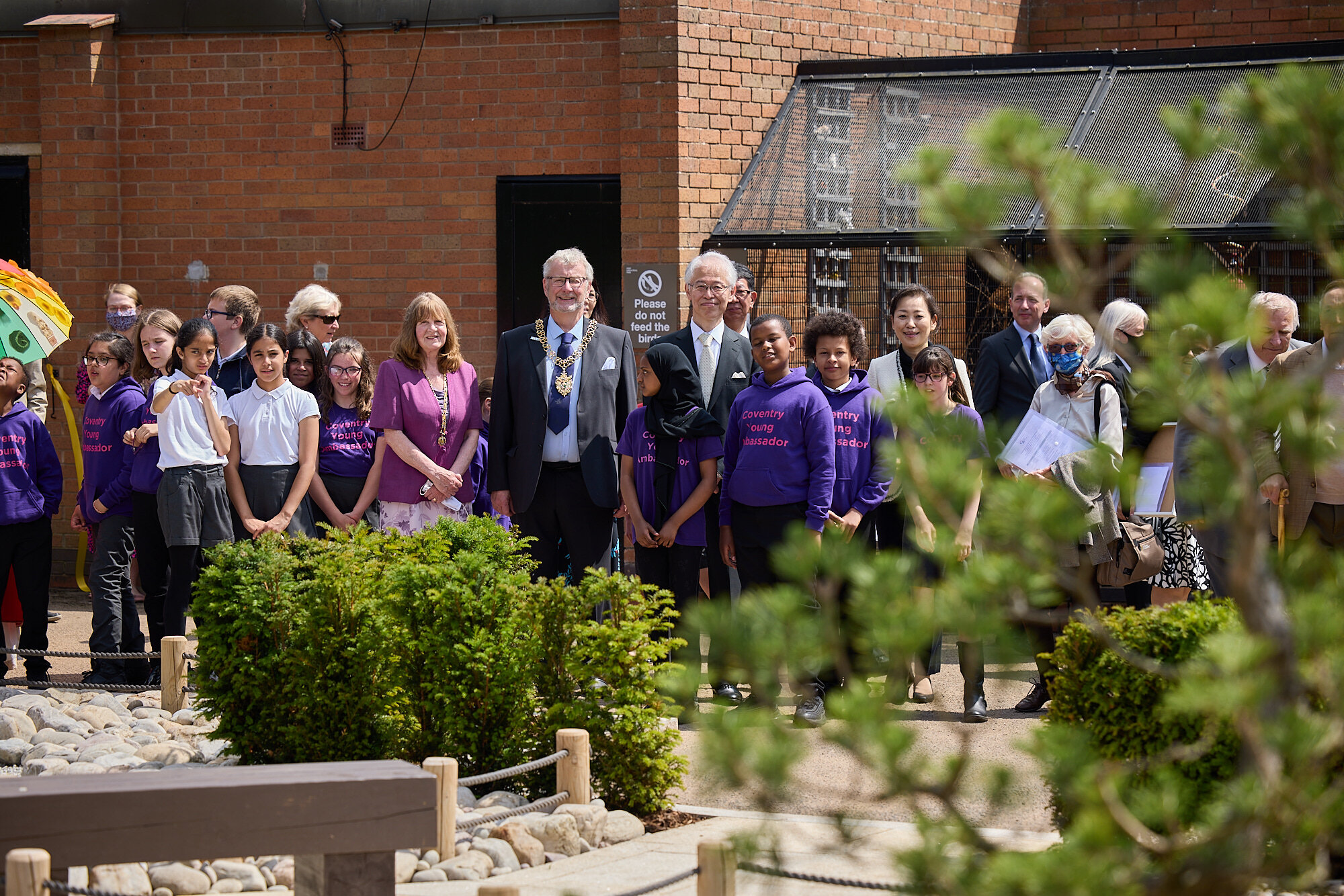 The garden is officially opened !