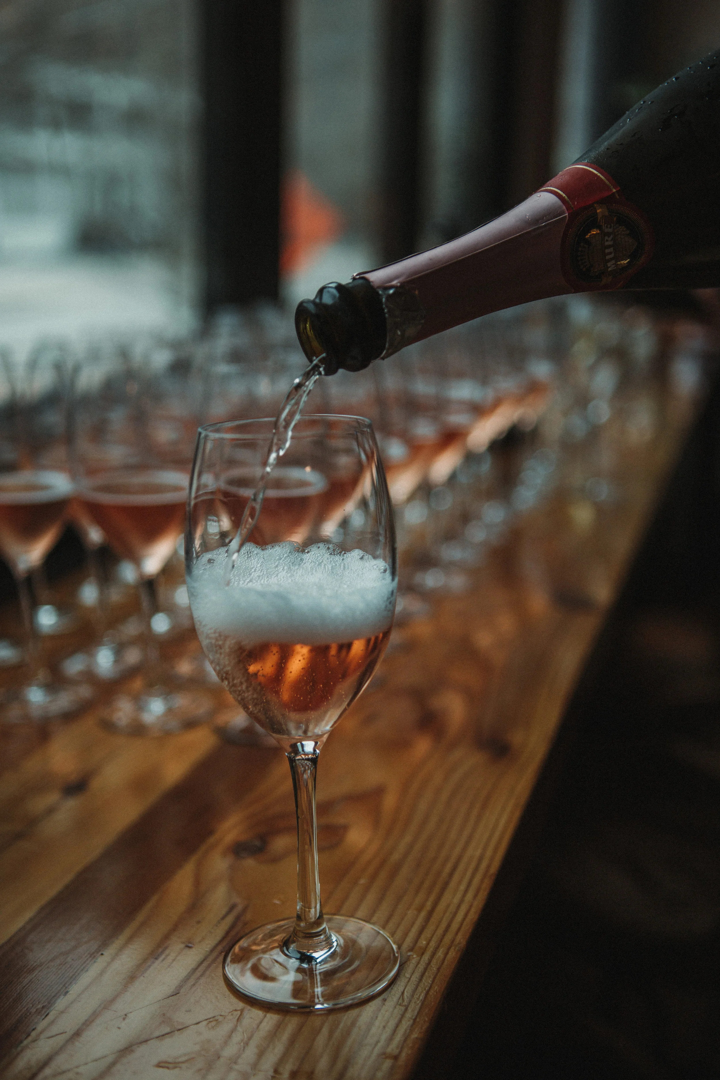Sparkling Wine break donated by Twin Liquors, WWOW 2019 Sponsor