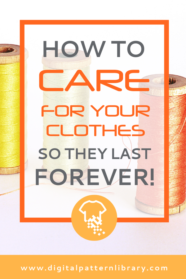 How to Care for your Me-Made Clothes so they Last Forever!
