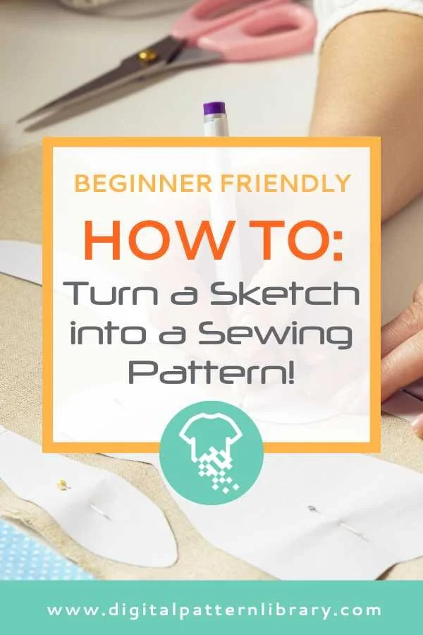 Learn How to Turn Your Design into a Sewing Pattern with This Easy Trick | Simple Pattern Making