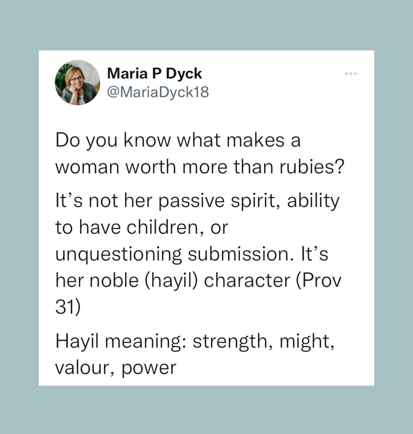 Raise your hand if you didn&rsquo;t grow up with this bit of knowledge. 🙋&zwj;♀️

Raise your hand if you were taught that quietness and submission were the only acceptable traits in a woman. 🙋&zwj;♀️

Raise your hand if you have finally learned tha