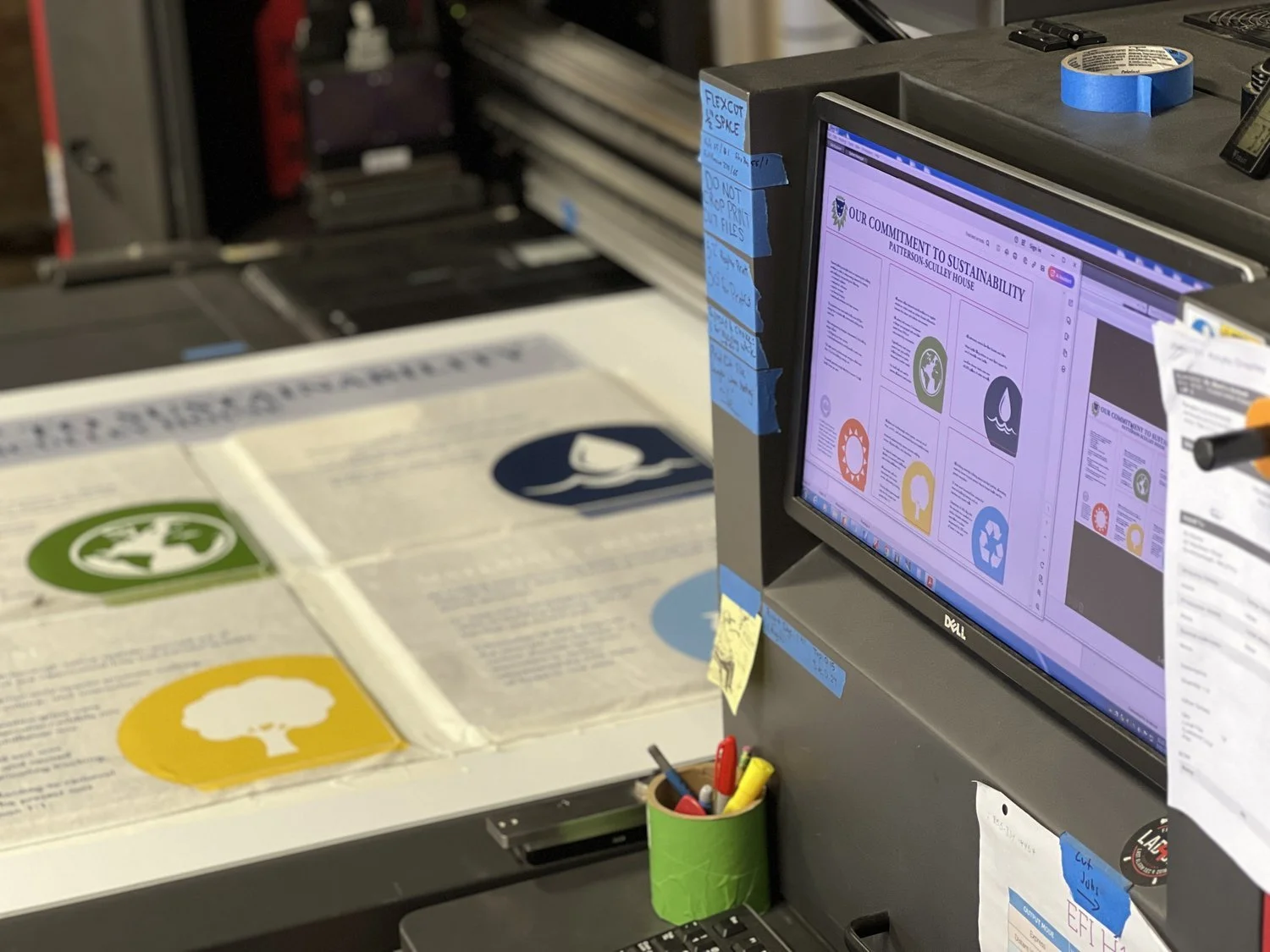 custom display board production