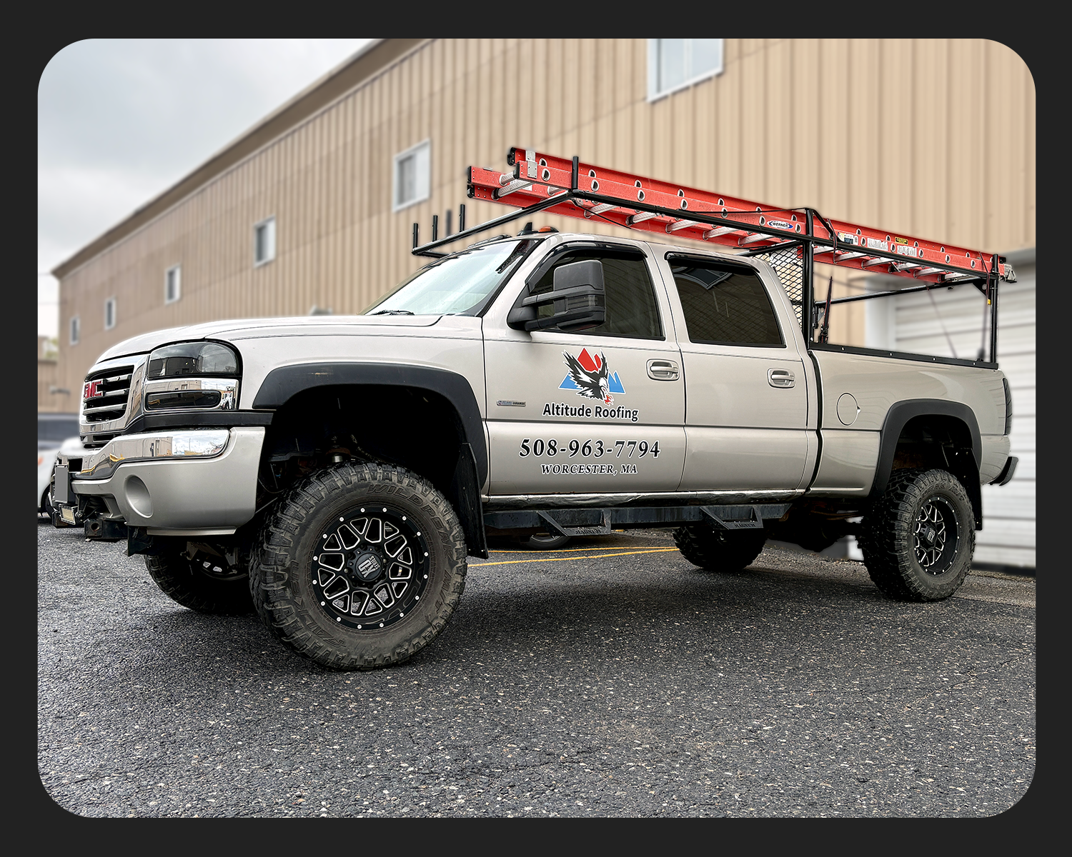Altitude Roofing (Gold GMC Sierra) (With Border 2).png