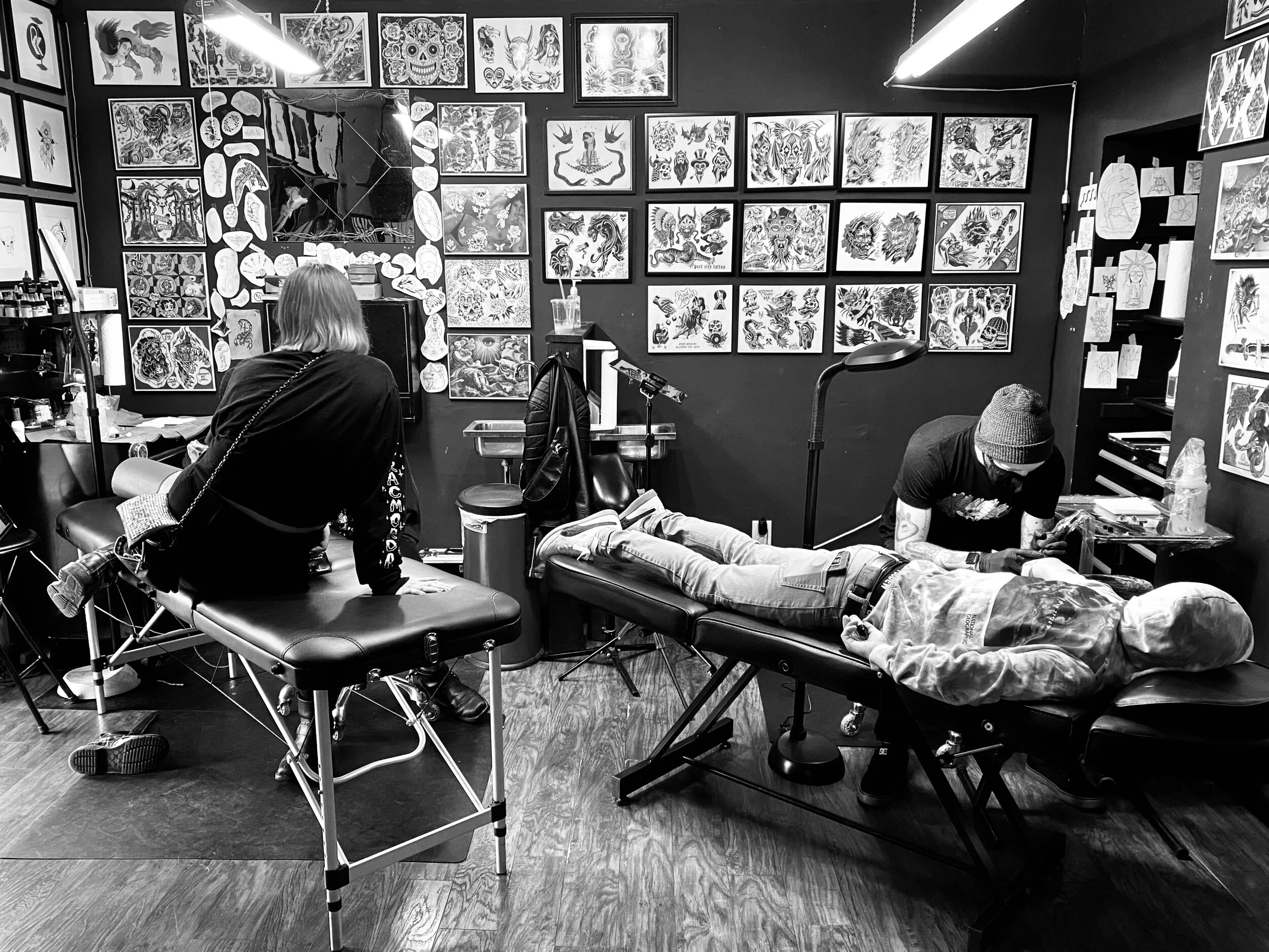 Electric Hand Tattoo