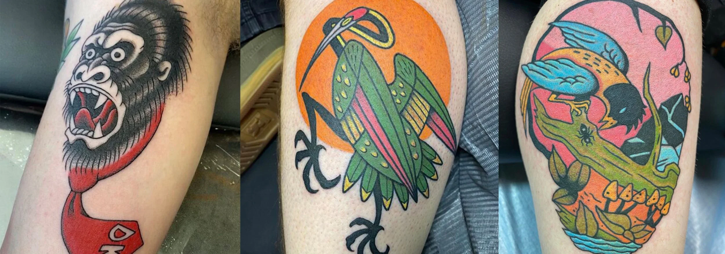 Electric Hand Tattoo