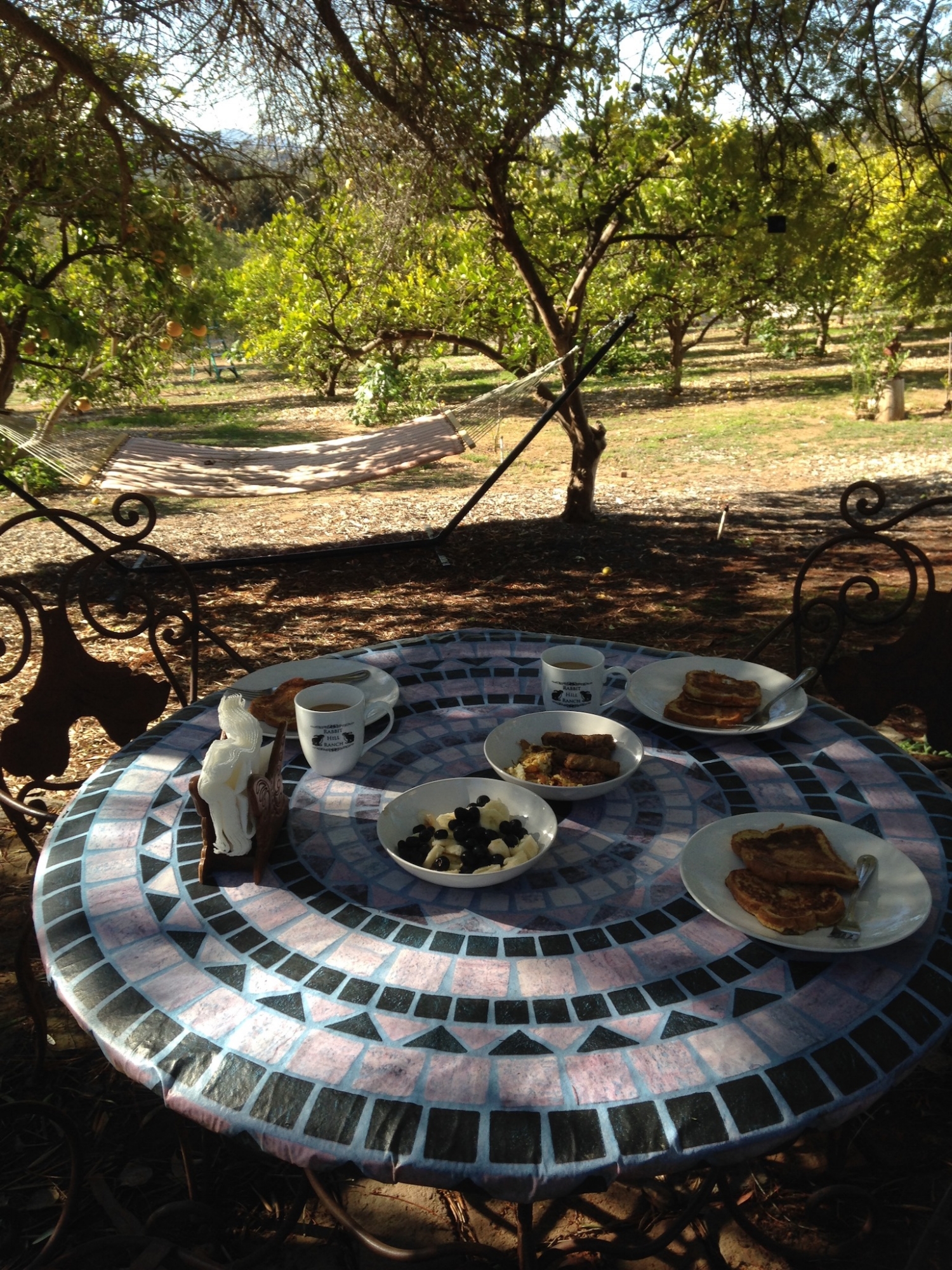 Grotto seating