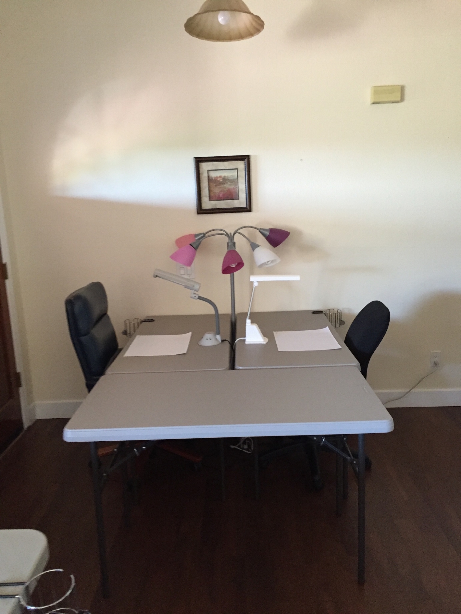 Alternate view of two tables by front door