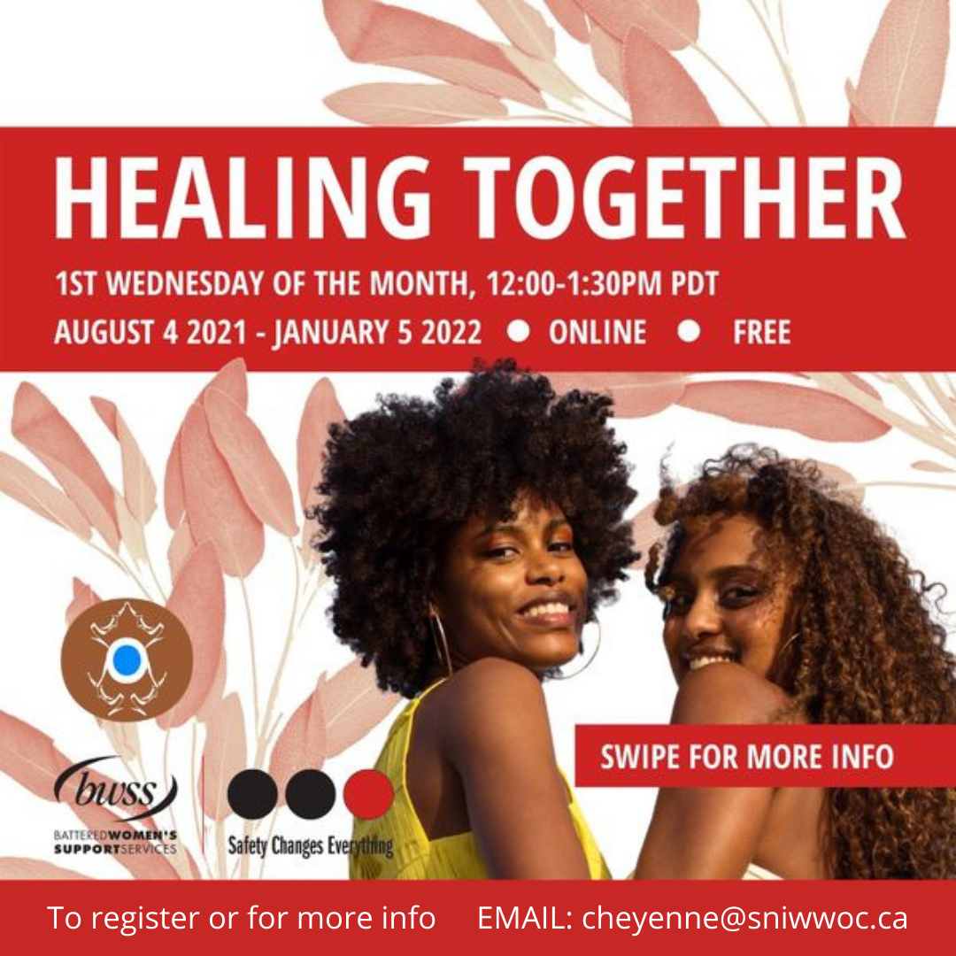 Healing Together: BIPOC Support Group for Survivors of Domestic Violence