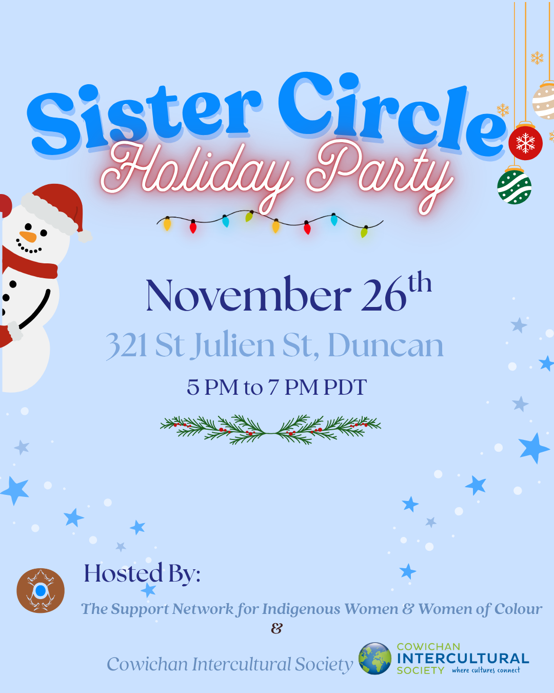 Sister Circle: Holiday Party