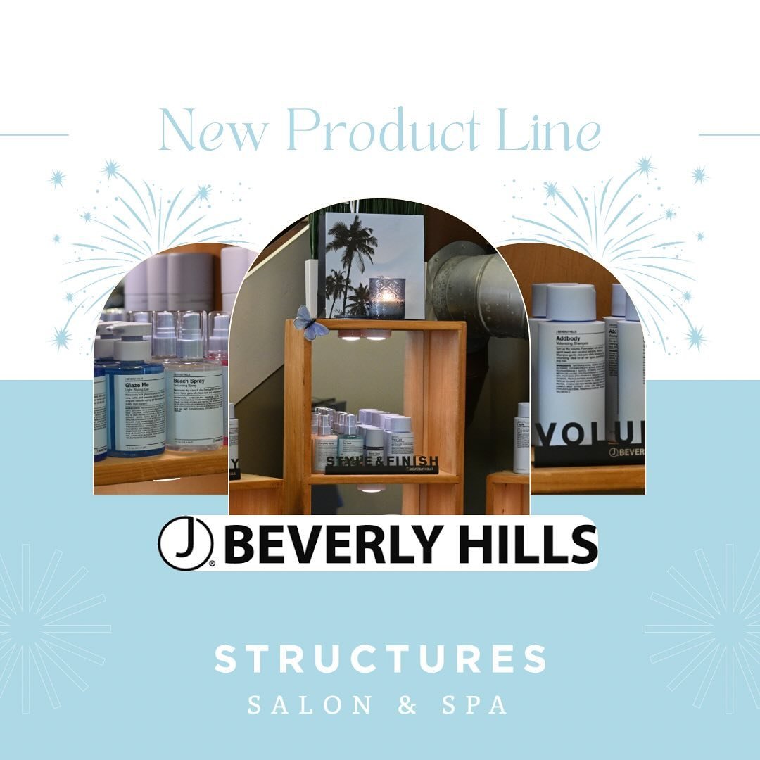 🩵Our new product line is here; Introducing J Beverly Hills! They offer environmentally friendly products that are ideal for all hair types. Made in the USA, J Beverly Hills is cruelty free, botanically infused, and offers a product for every hairs n