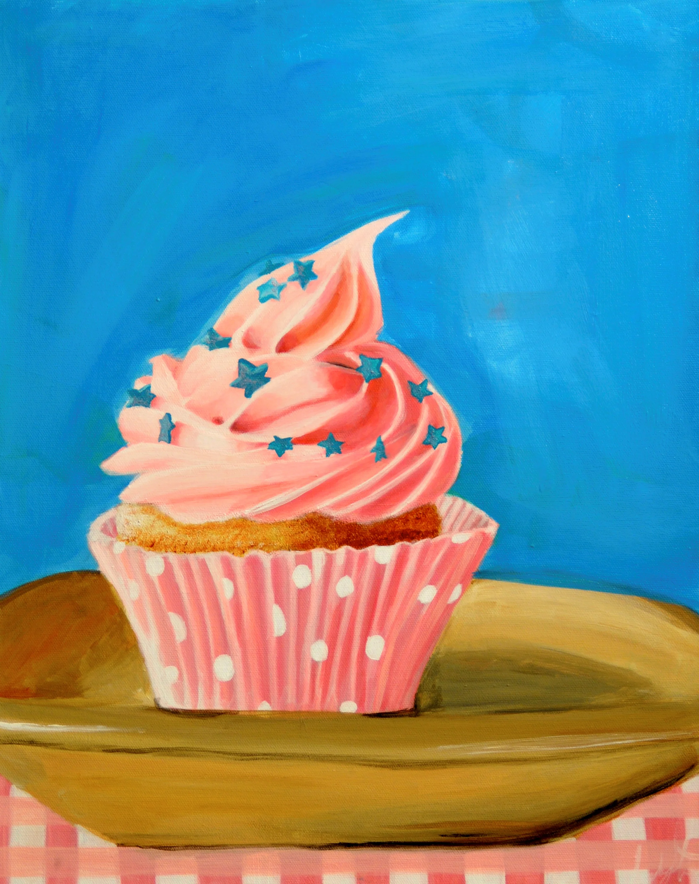  Acrylic painting done during my senior year in high school.  