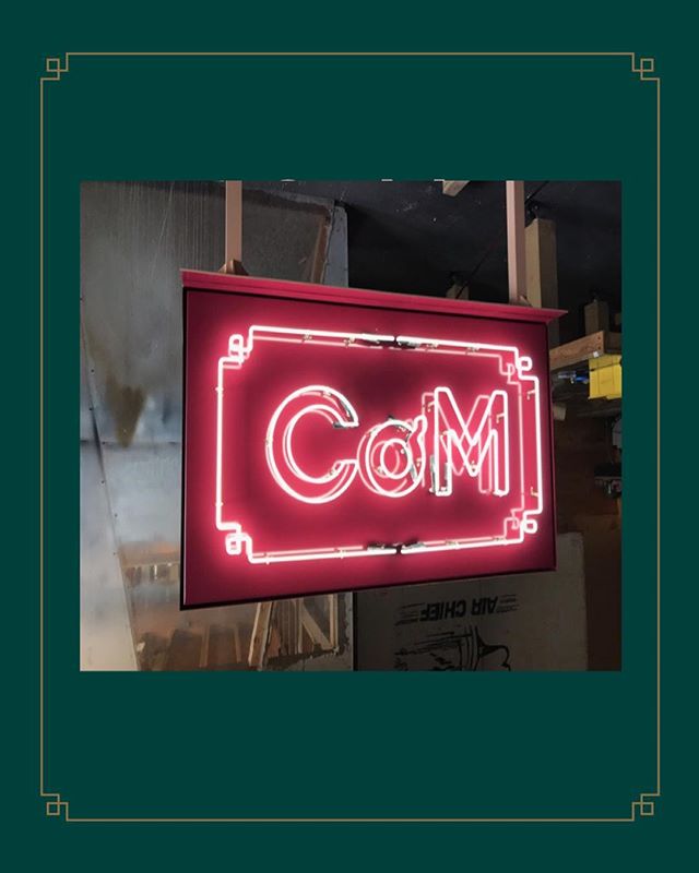 Sneak peek! Store front neon signs are in! We are beyond excited! #ComVietnamese