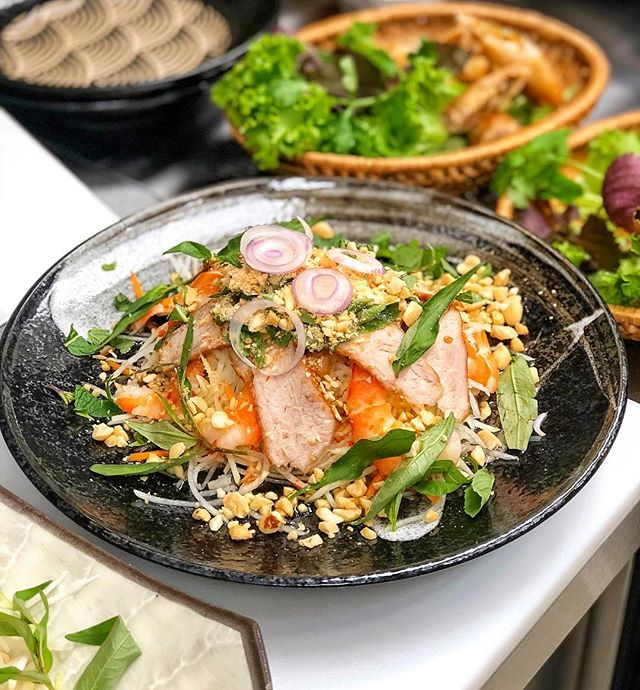 Sneak peek of what&rsquo;s coming to Richmond soon! Our version of Papaya Salad! We&rsquo;ve been working hard behind the scenes to make everything into reality. We&rsquo;ll be opening soon! Follow us for more updates! #ComVietnamese
